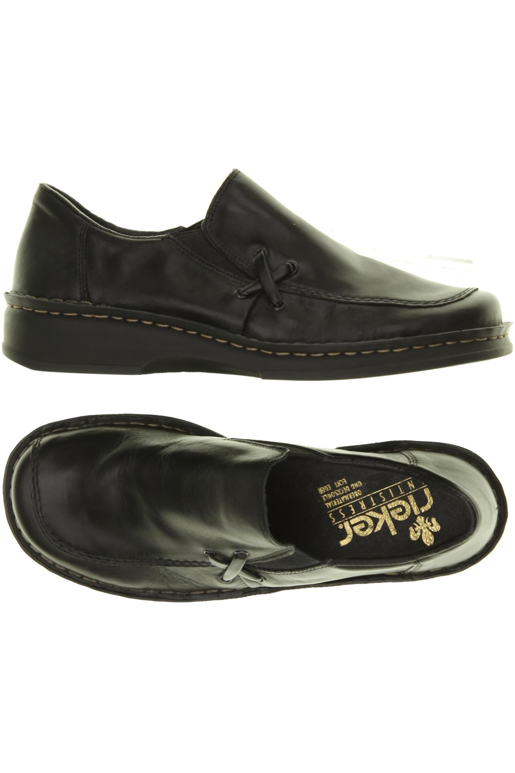 

Rieker Damen Halbschuh, schwarz, Gr. 38