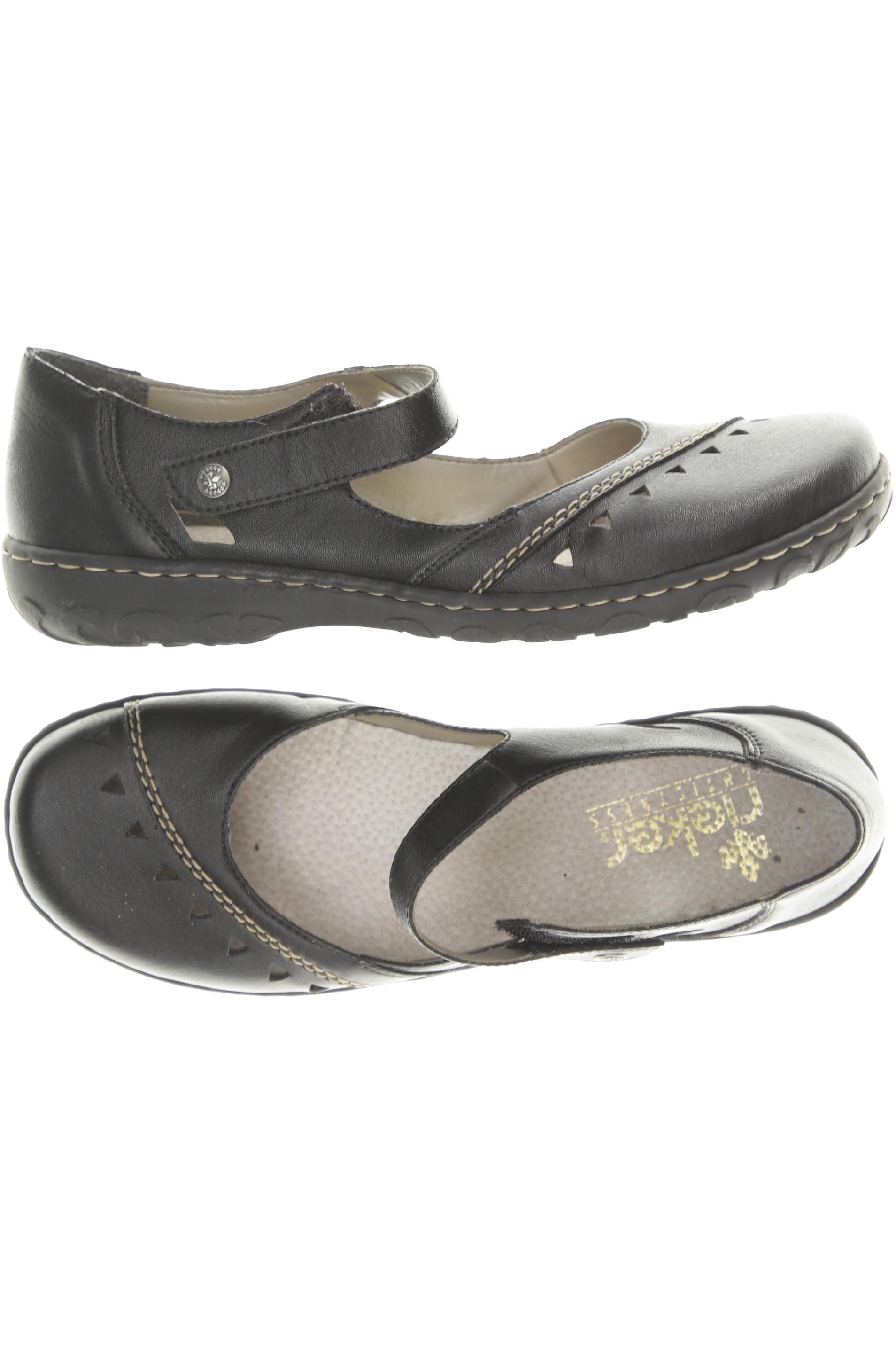 

Rieker Damen Halbschuh, schwarz, Gr. 40