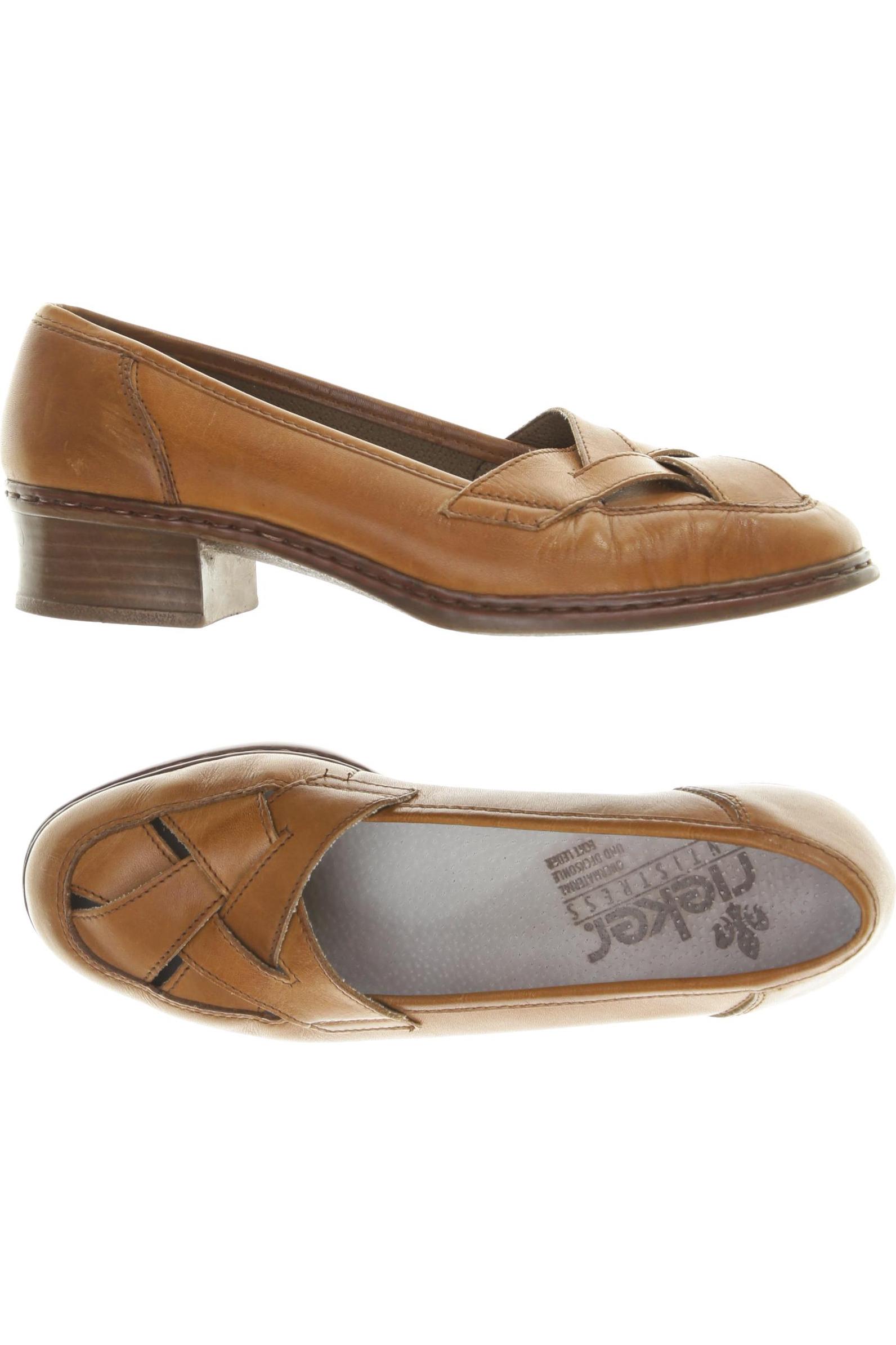 

Rieker Damen Halbschuh, braun, Gr. 5