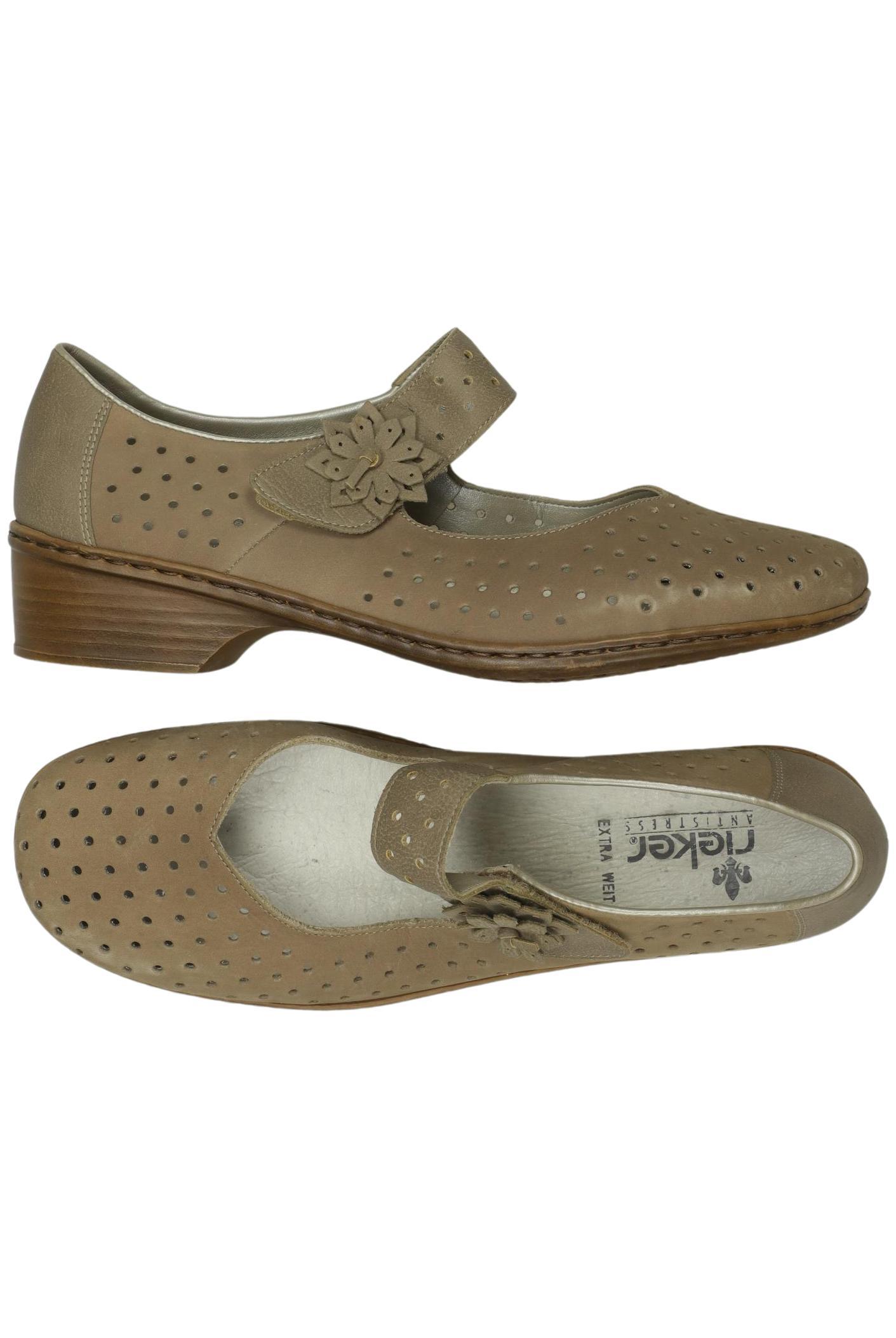 

Rieker Damen Halbschuh, beige, Gr. 40