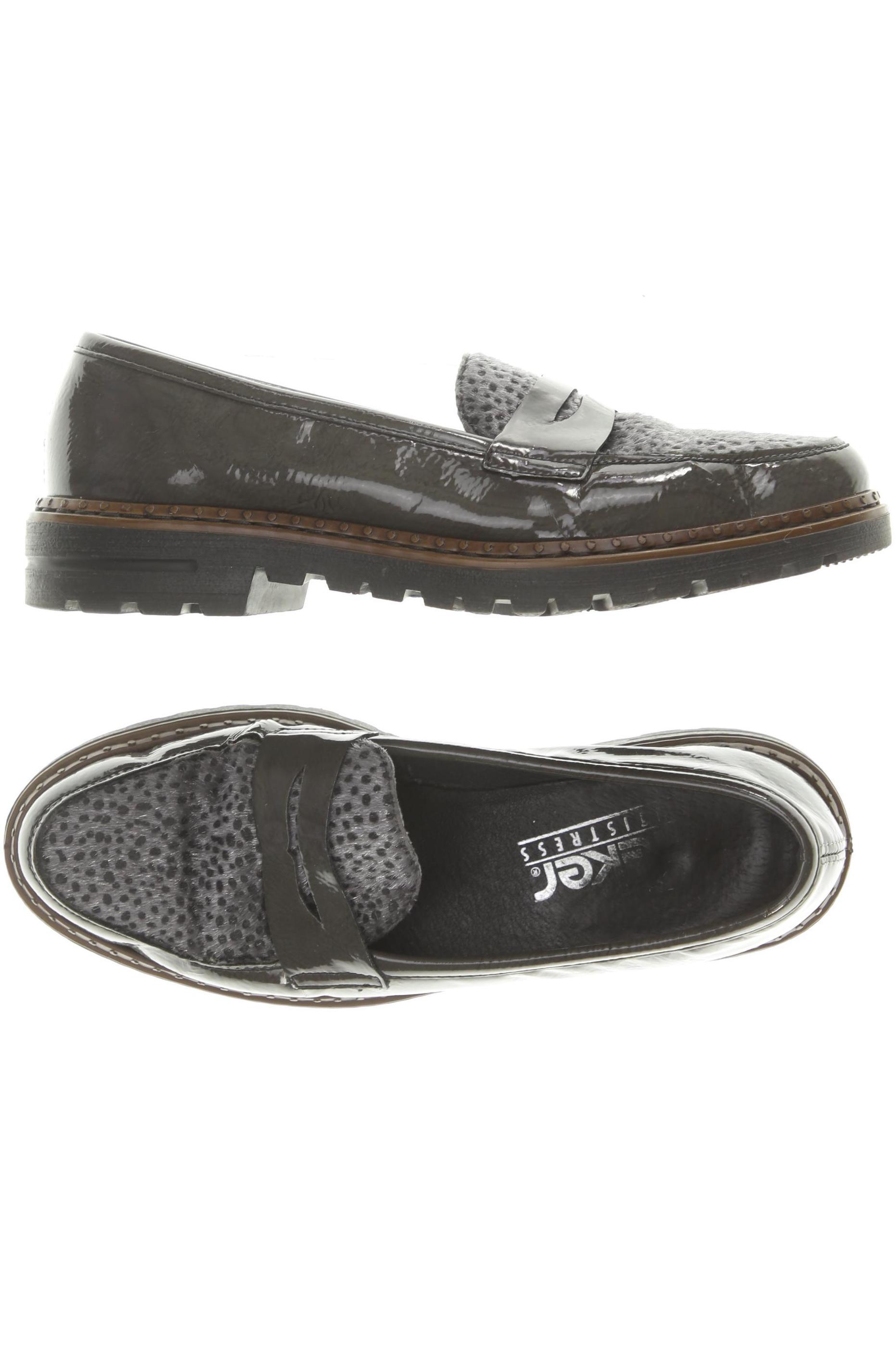 

Rieker Damen Halbschuh, grau, Gr. 38