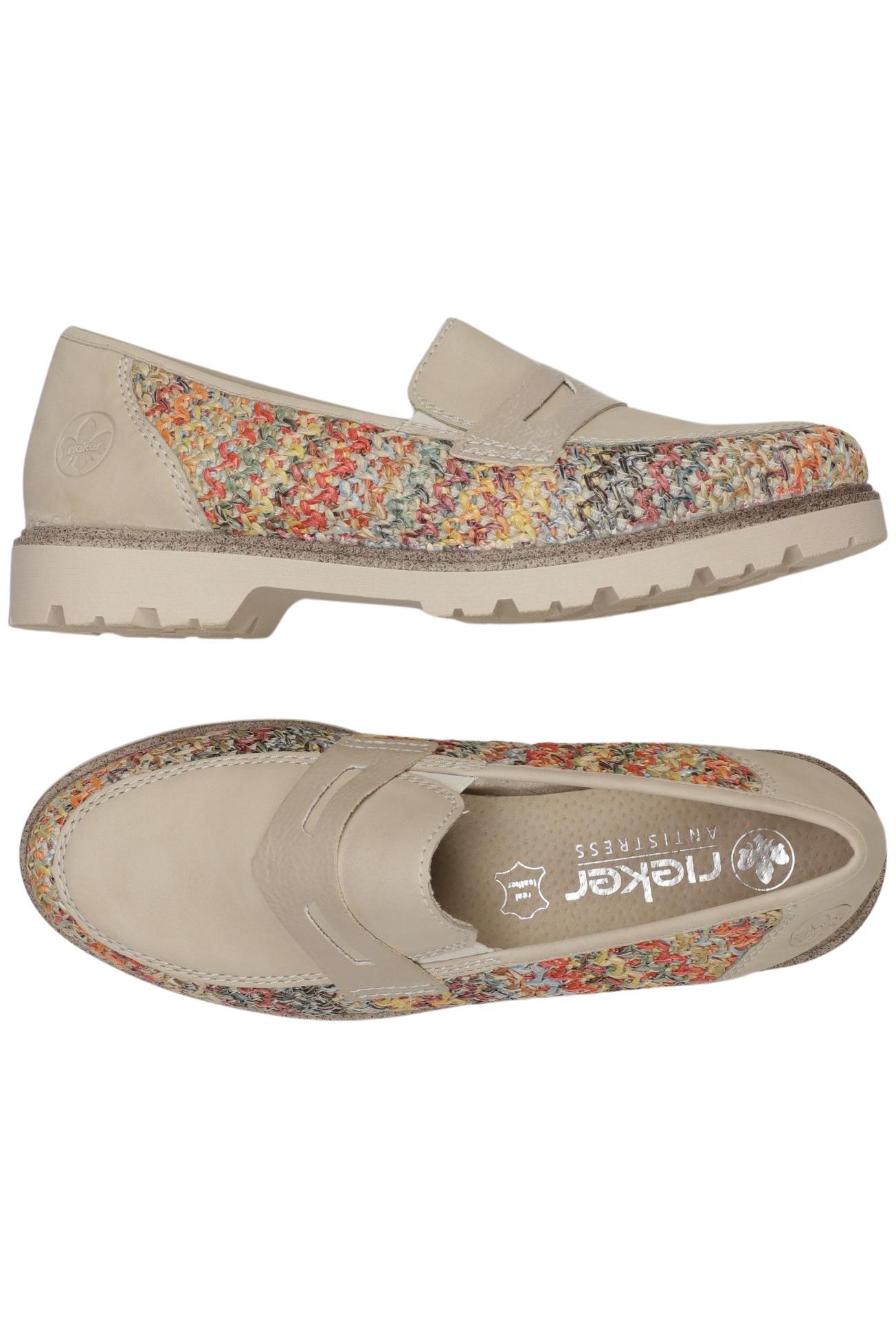 

Rieker Damen Halbschuh, beige, Gr. 38