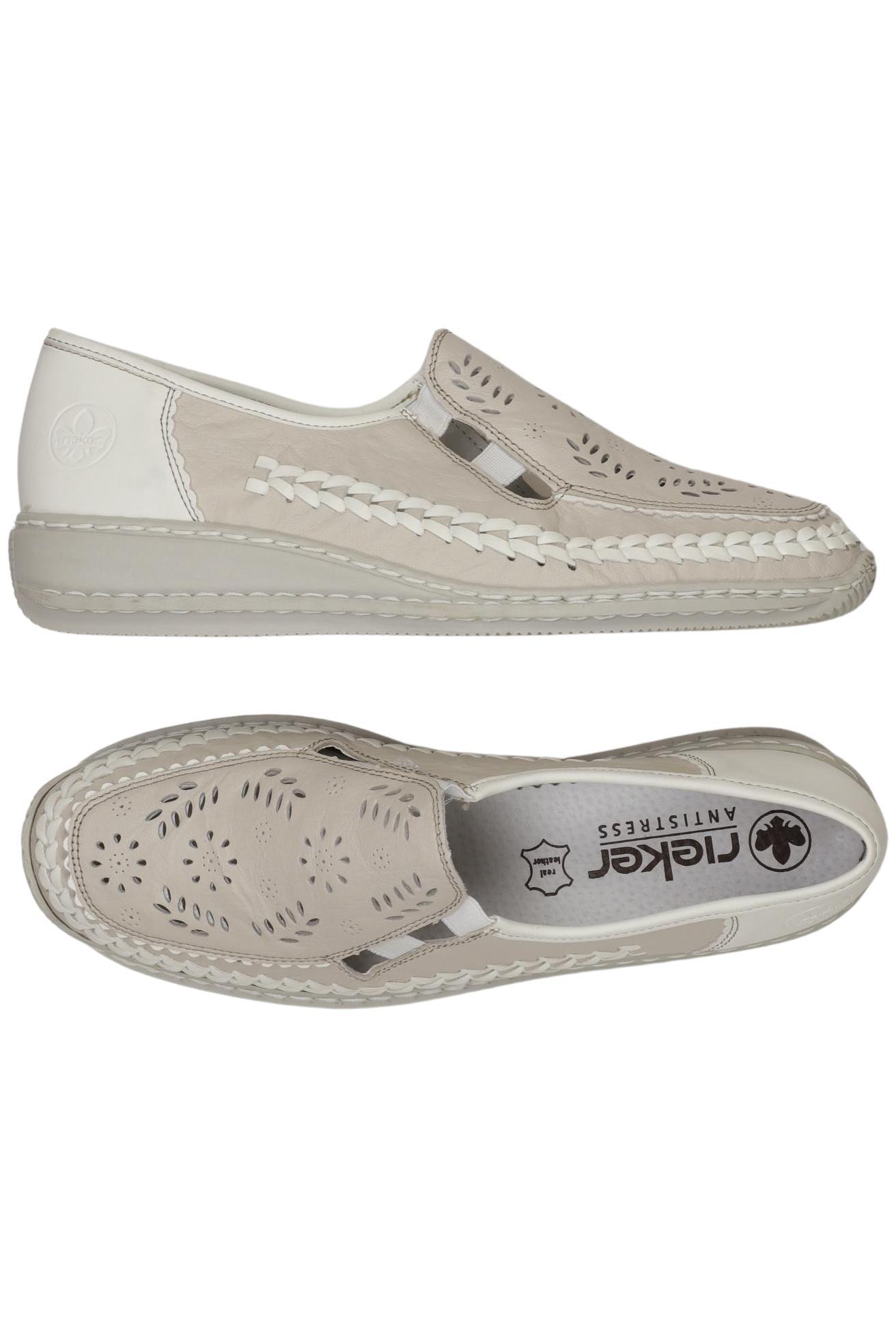 

Rieker Damen Halbschuh, beige, Gr. 40