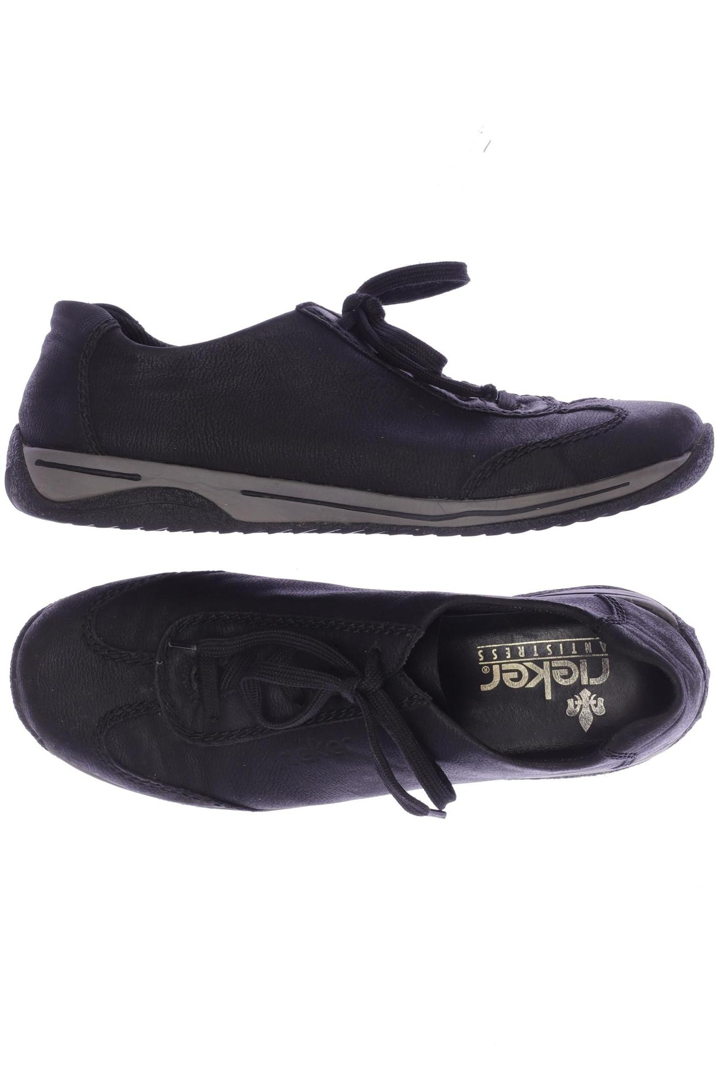 

Rieker Damen Halbschuh, schwarz, Gr. 42