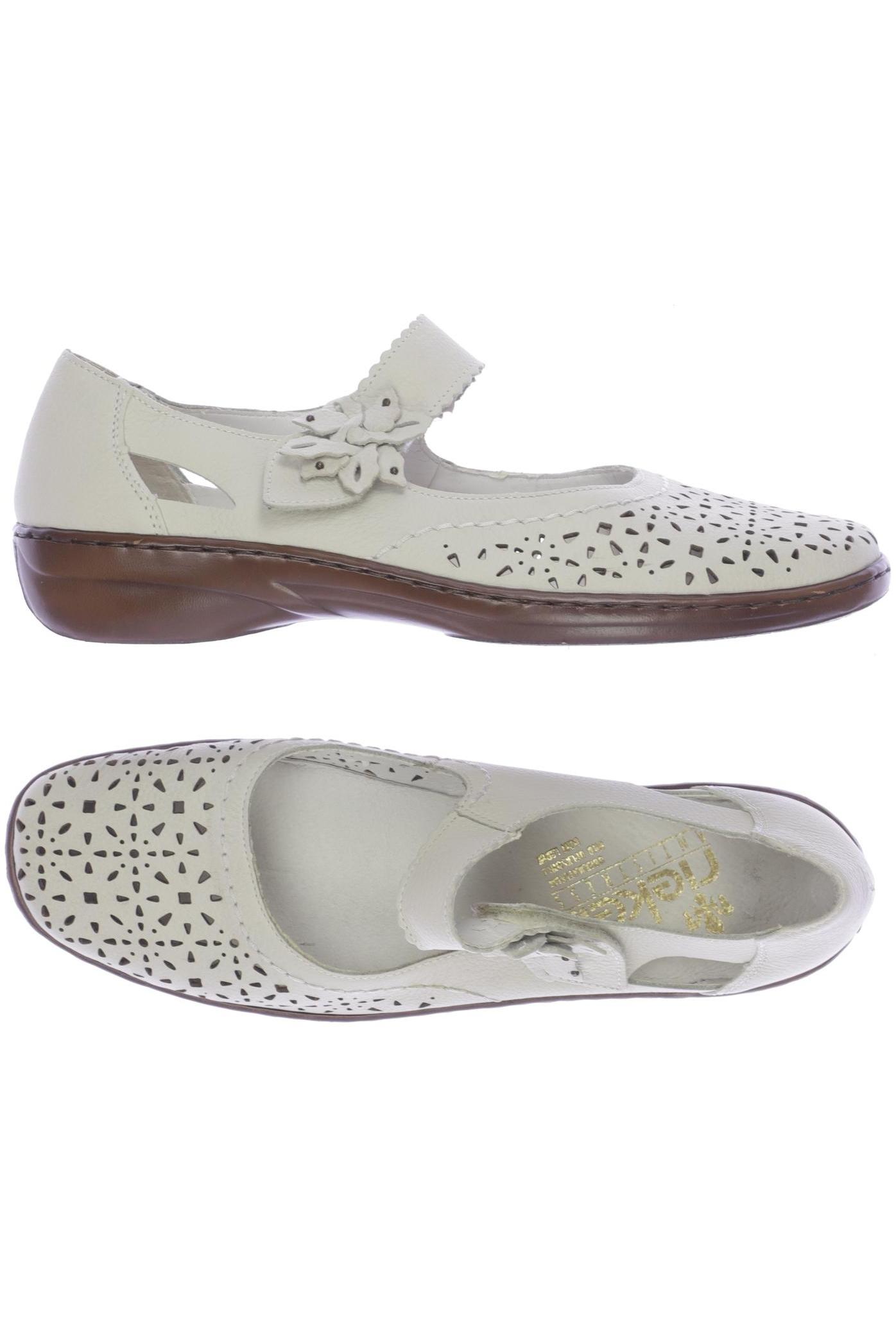 

Rieker Damen Halbschuh, cremeweiß