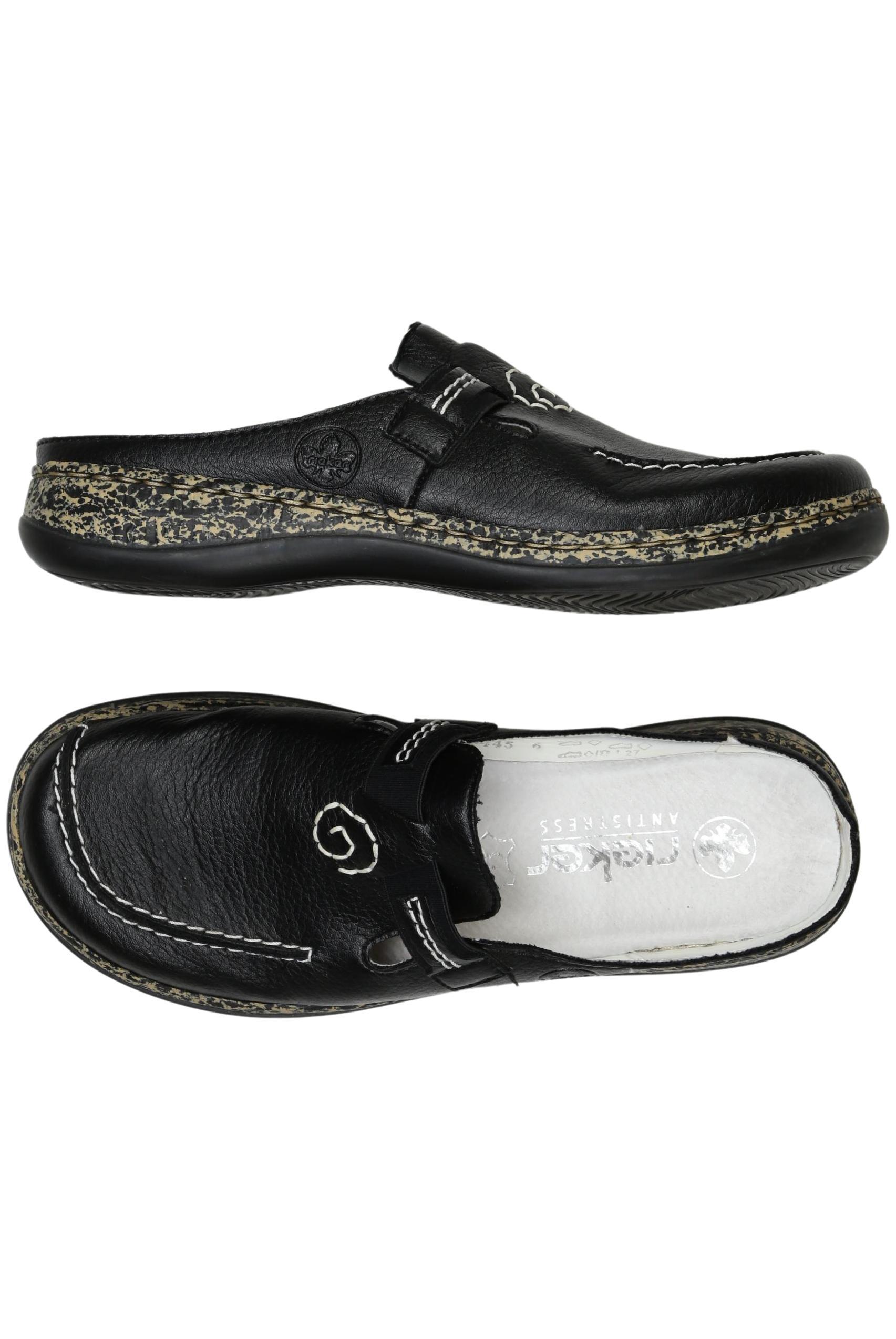 

Rieker Damen Halbschuh, schwarz, Gr. 37