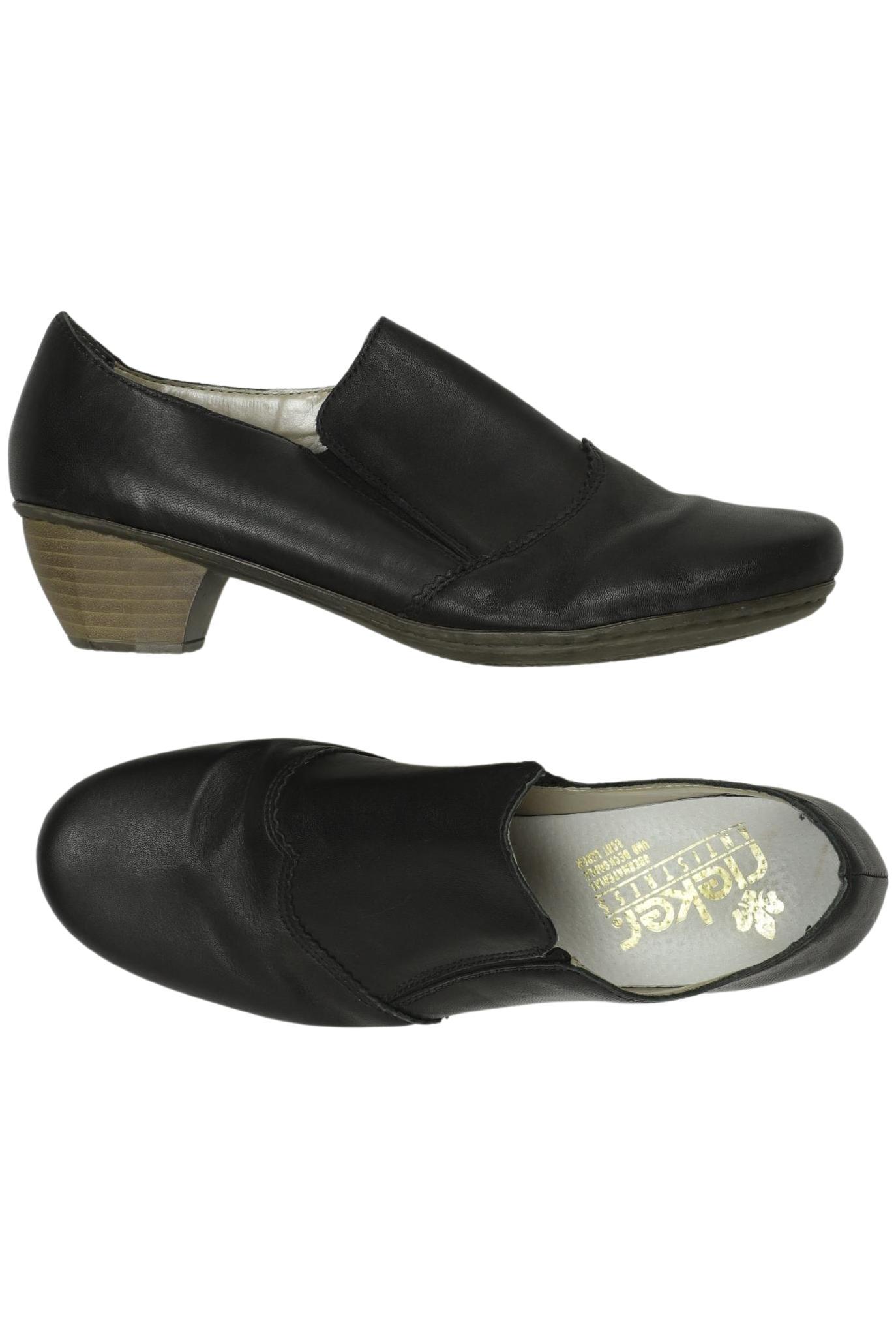 

Rieker Damen Halbschuh, schwarz, Gr. 40