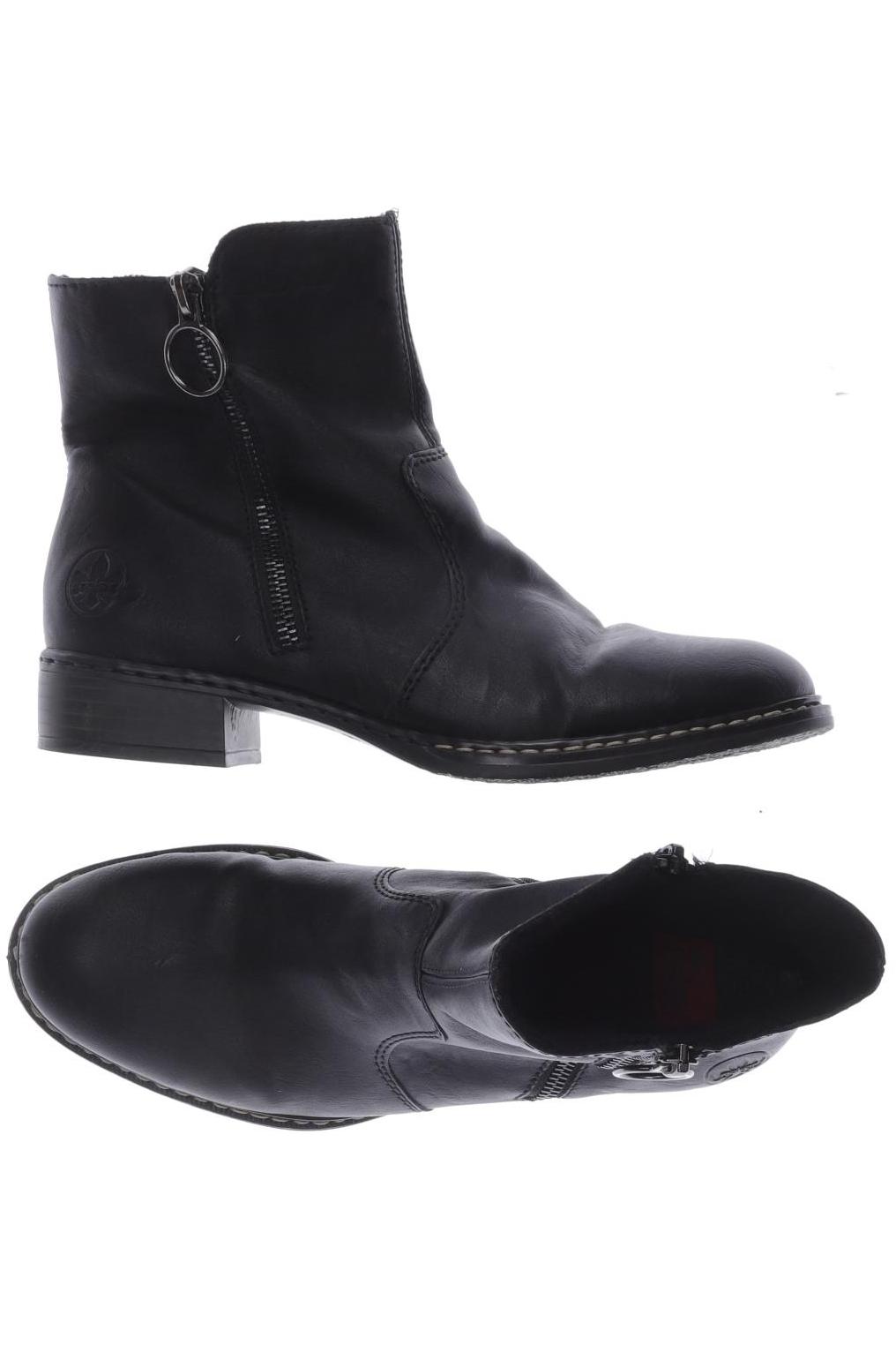 

Rieker Damen Halbschuh, schwarz, Gr. 38