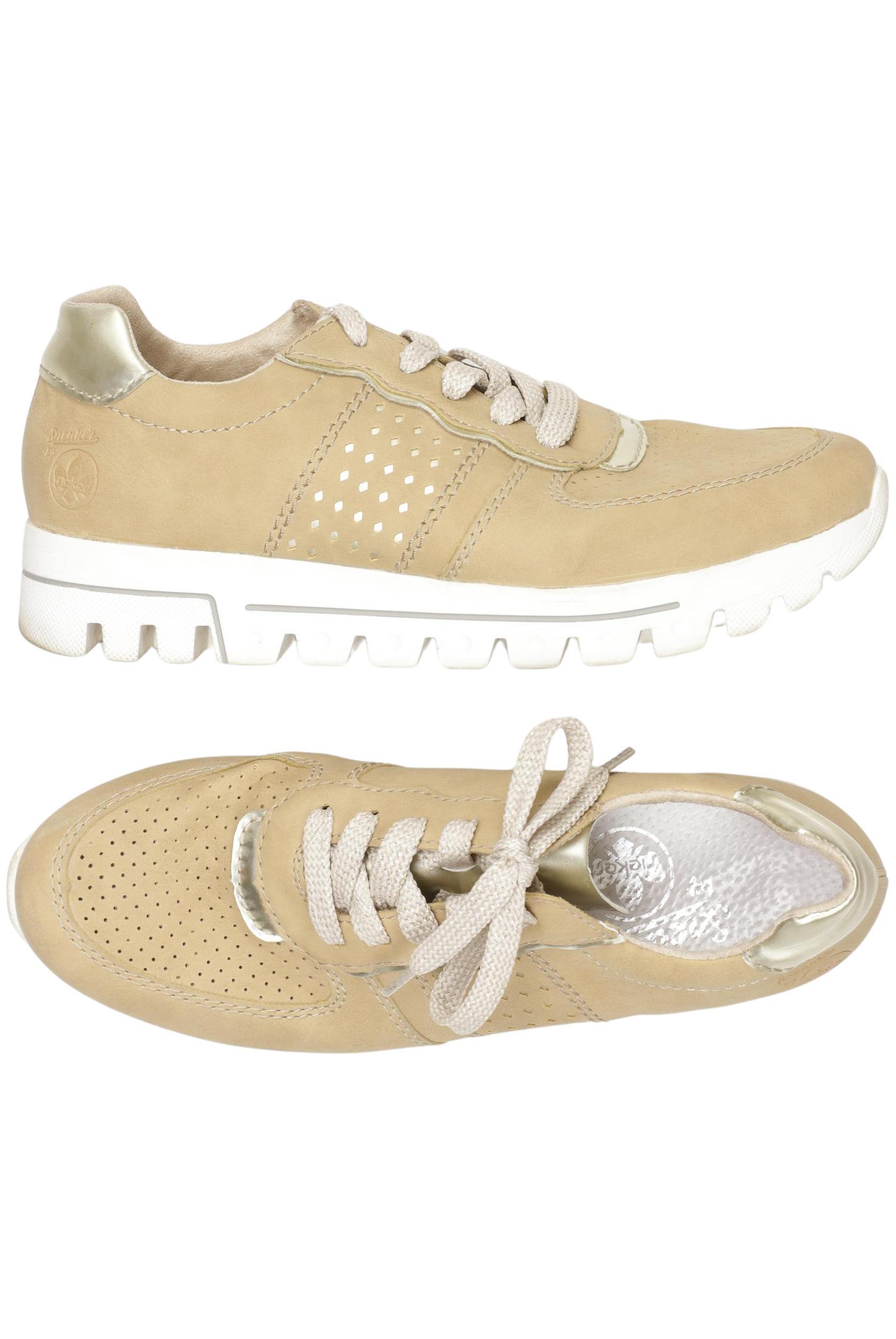 

Rieker Damen Halbschuh, beige, Gr. 39