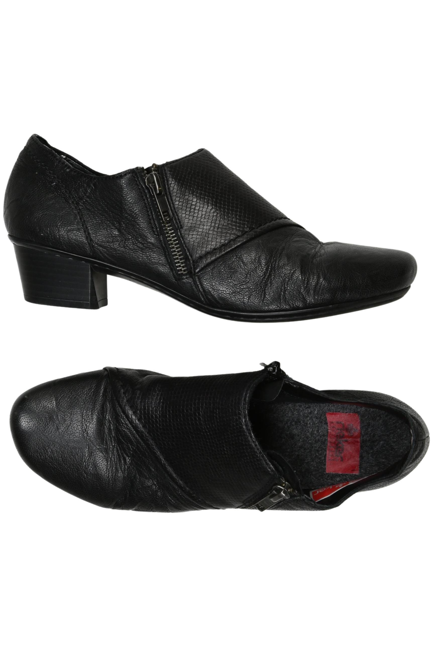 

Rieker Damen Halbschuh, schwarz, Gr. 38