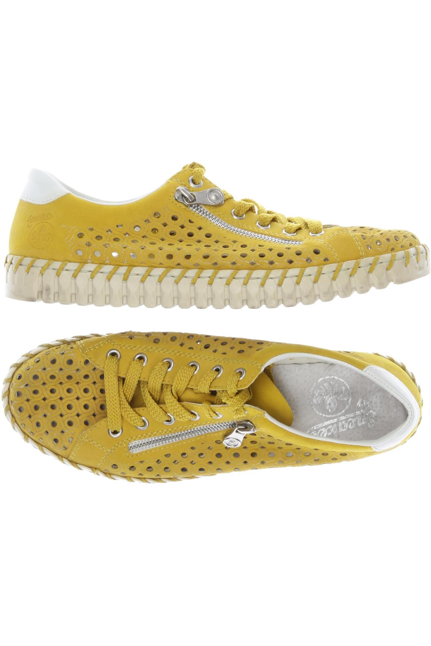 

Rieker Damen Halbschuh, gelb, Gr. 41