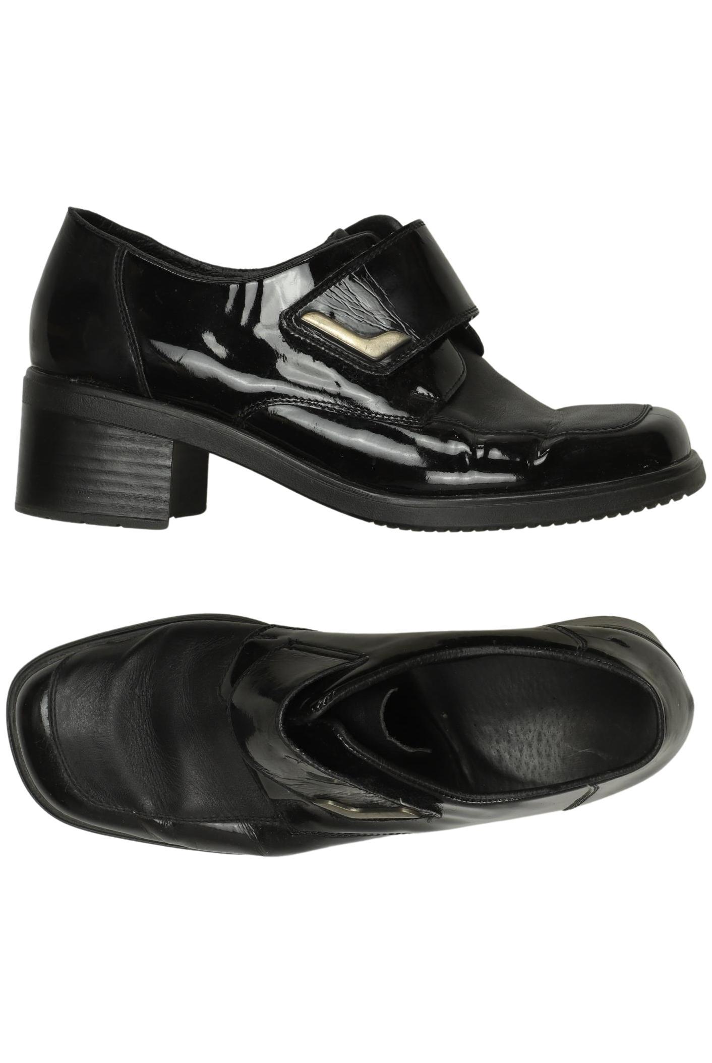 

Rieker Damen Halbschuh, schwarz, Gr. 39