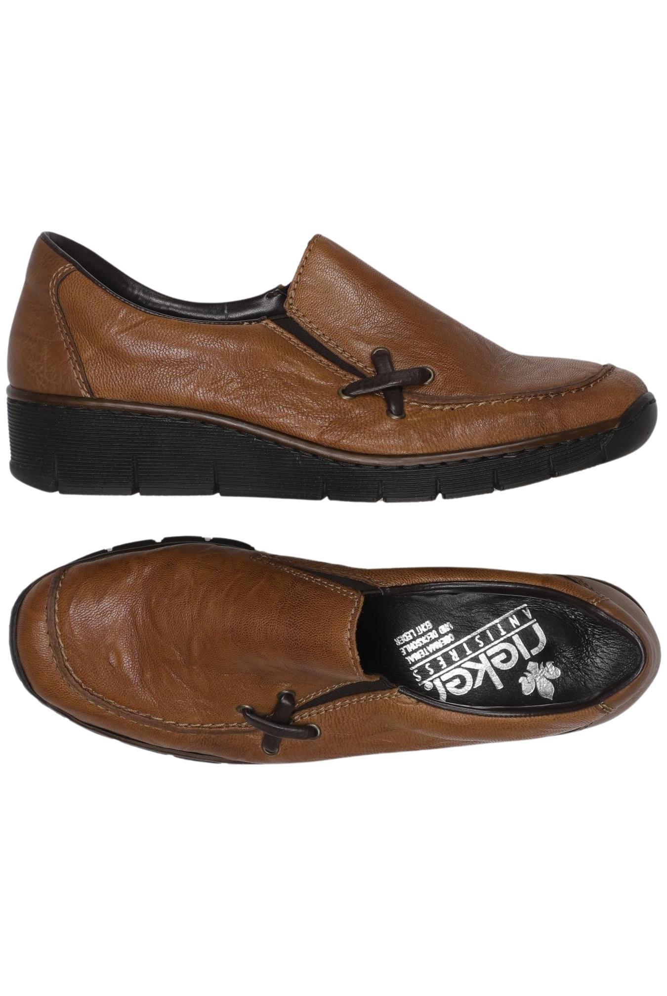 

Rieker Damen Halbschuh, braun, Gr. 38
