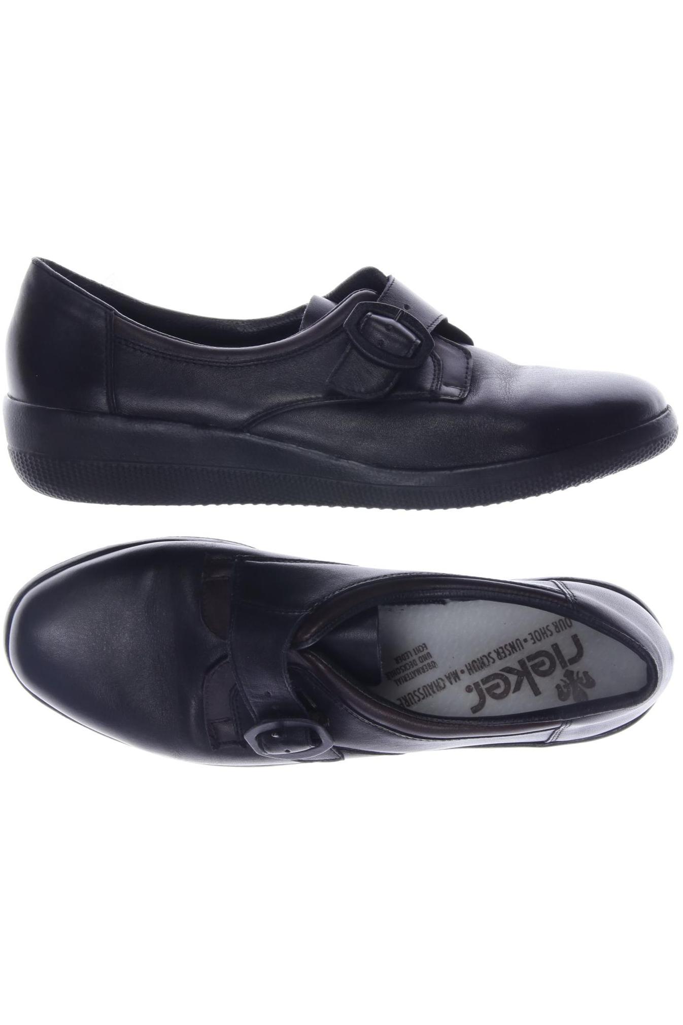 

Rieker Damen Halbschuh, schwarz
