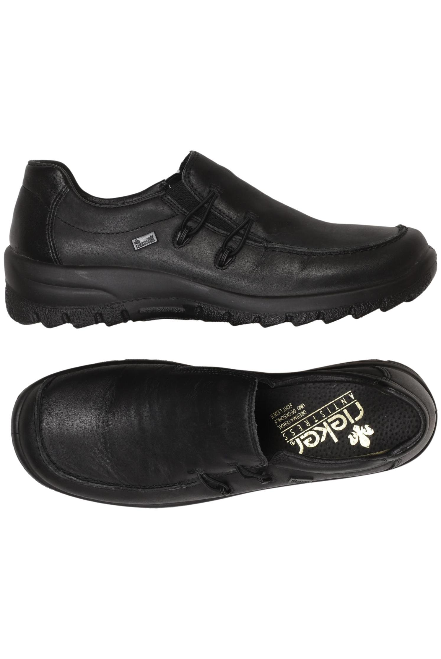 

Rieker Damen Halbschuh, schwarz, Gr. 39