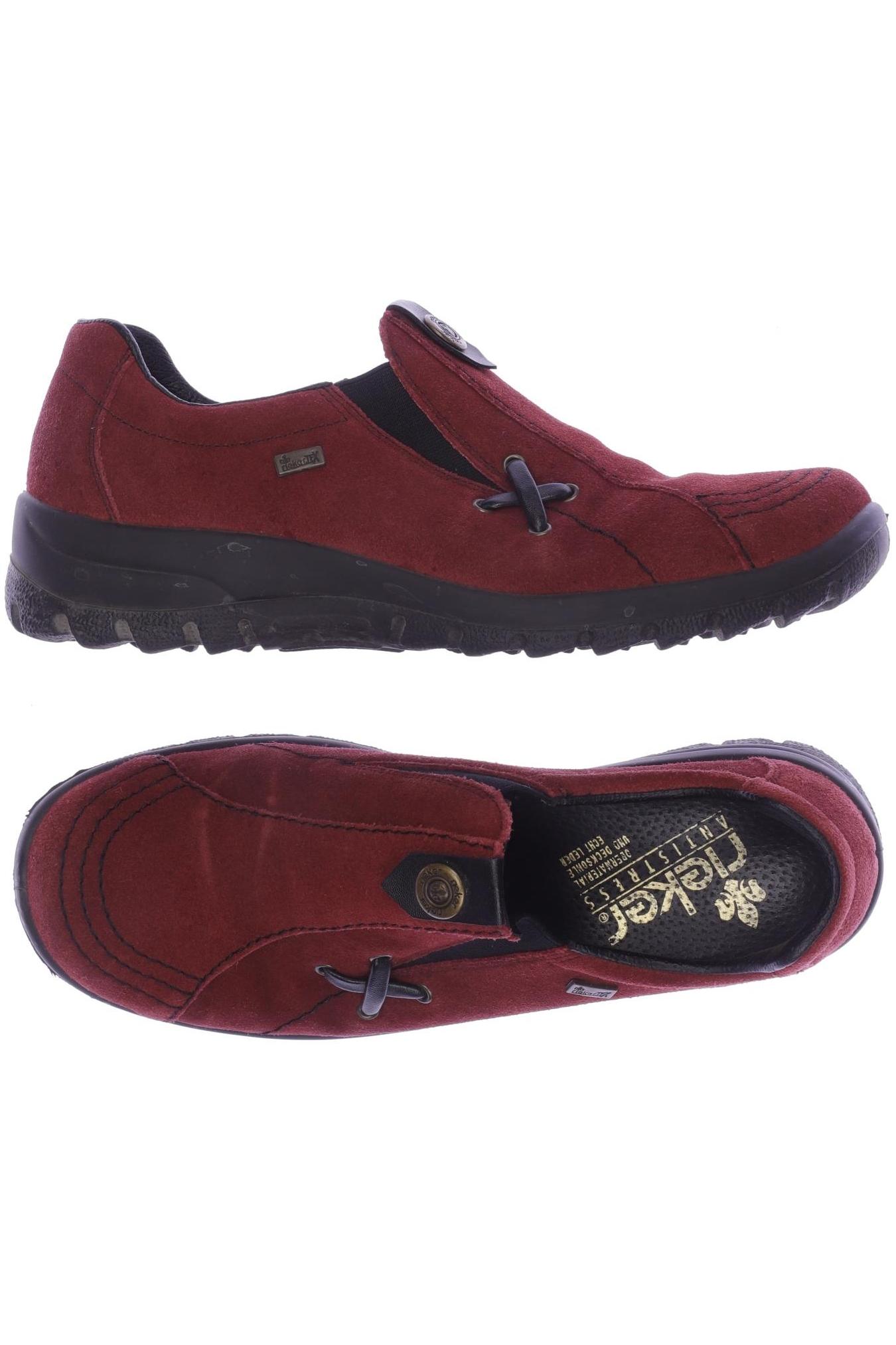

Rieker Damen Halbschuh, bordeaux, Gr. 40