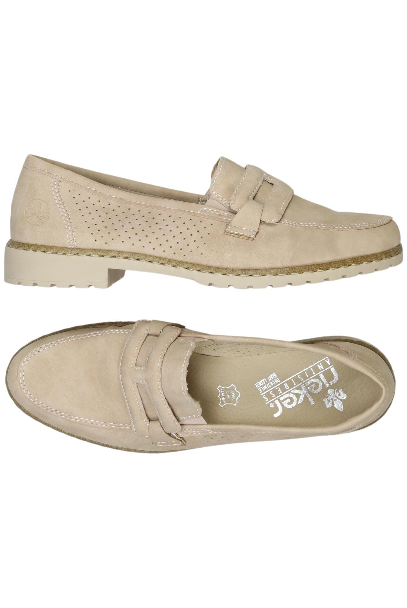 

Rieker Damen Halbschuh, cremeweiß, Gr. 39