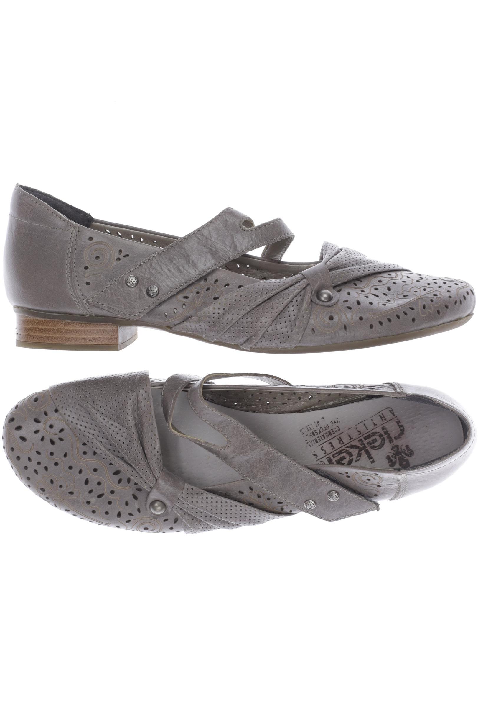 

Rieker Damen Halbschuh, grau, Gr. 39