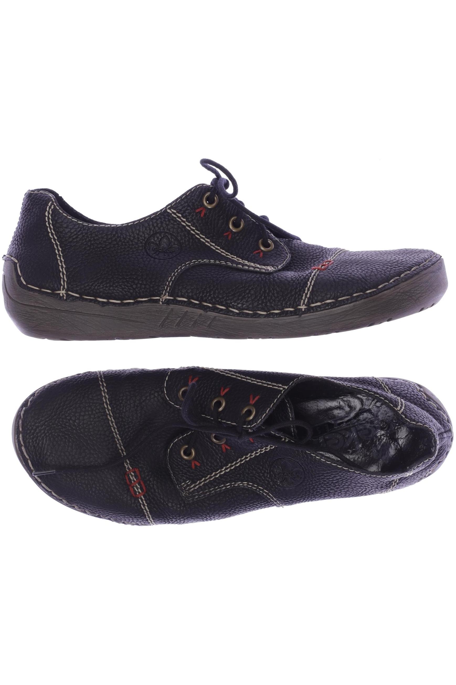 

Rieker Damen Halbschuh, schwarz, Gr. 39