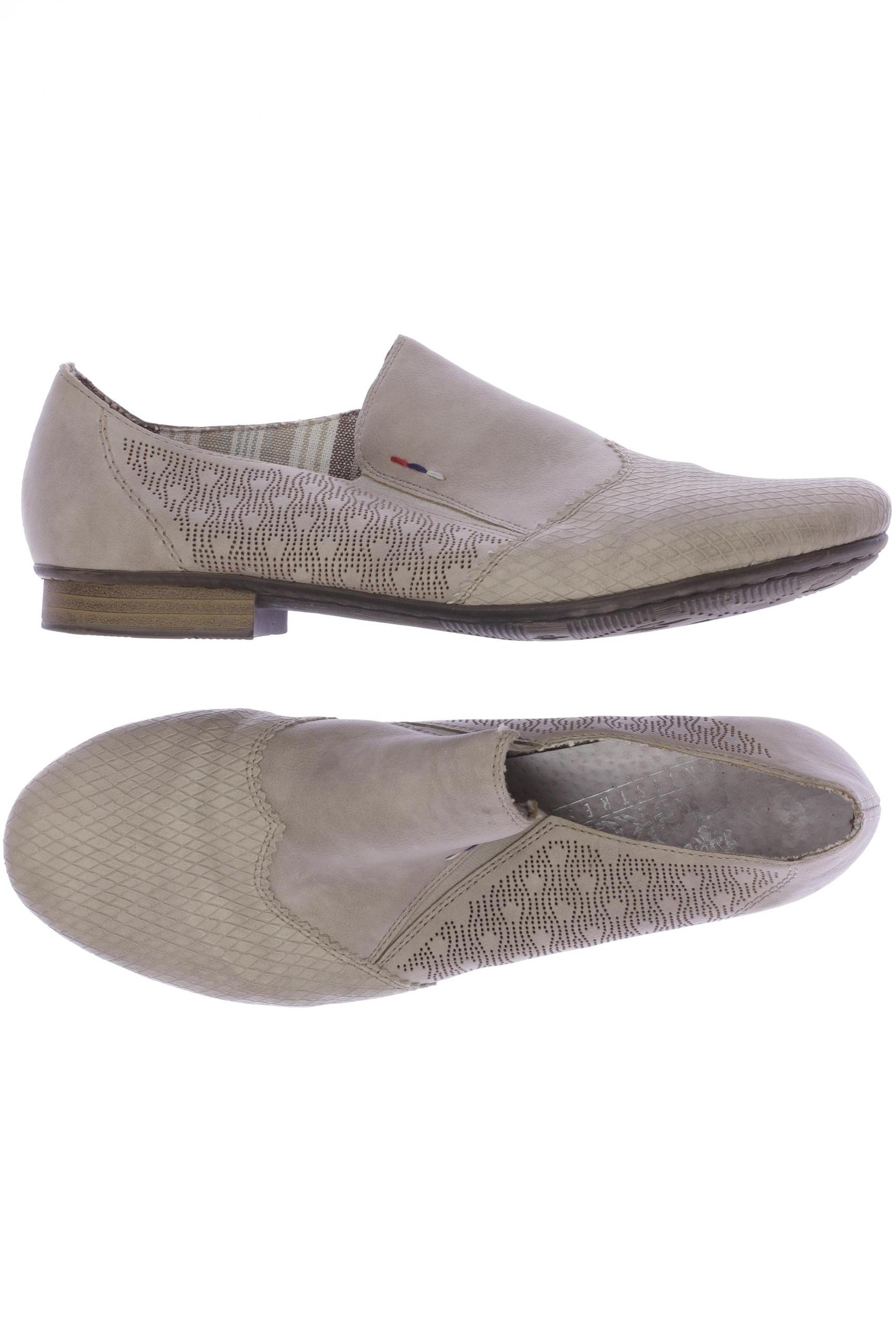 

Rieker Damen Halbschuh, beige, Gr. 39