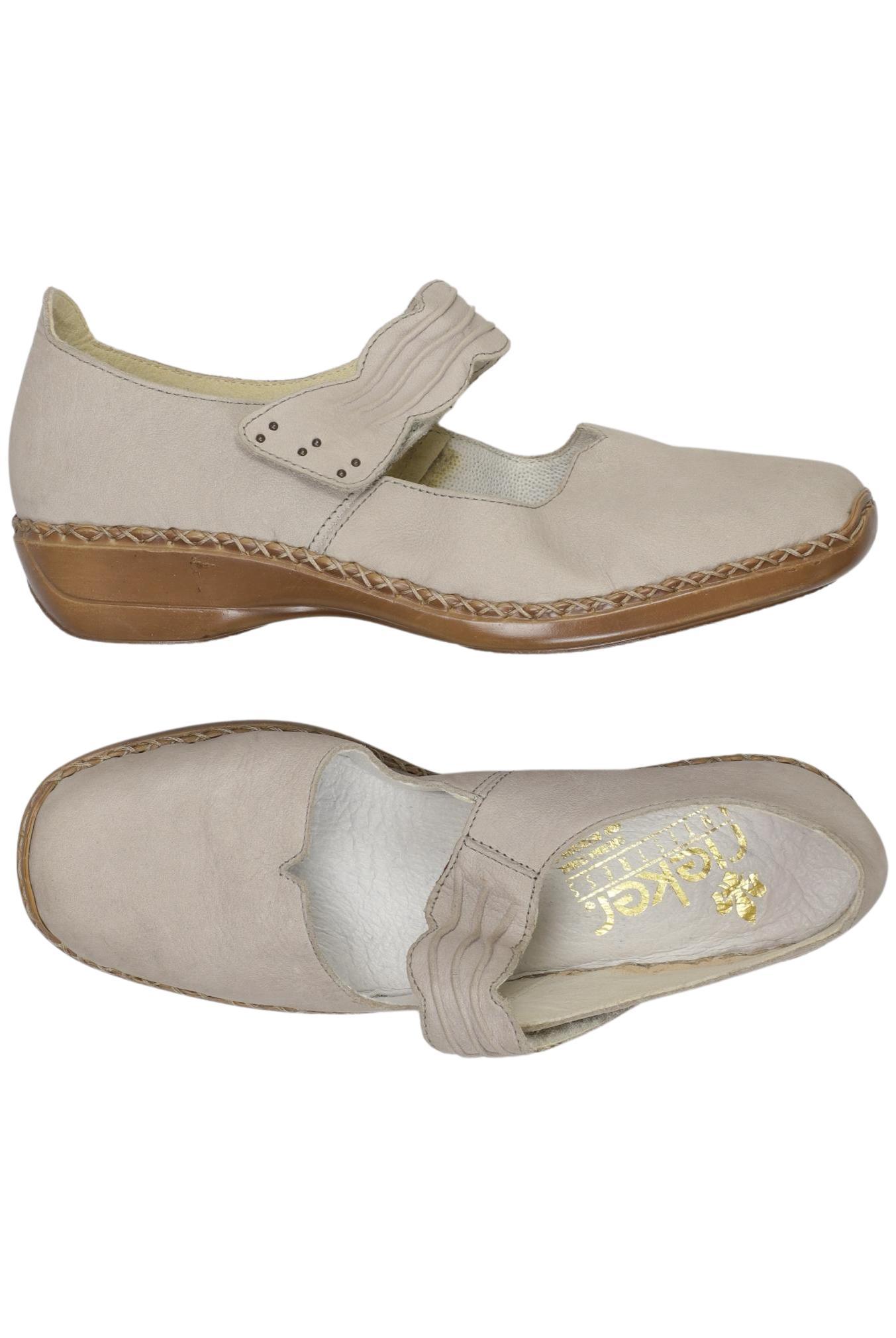 Thumbnail - Rieker Damen Halbschuh, cremeweiß, Gr. 38