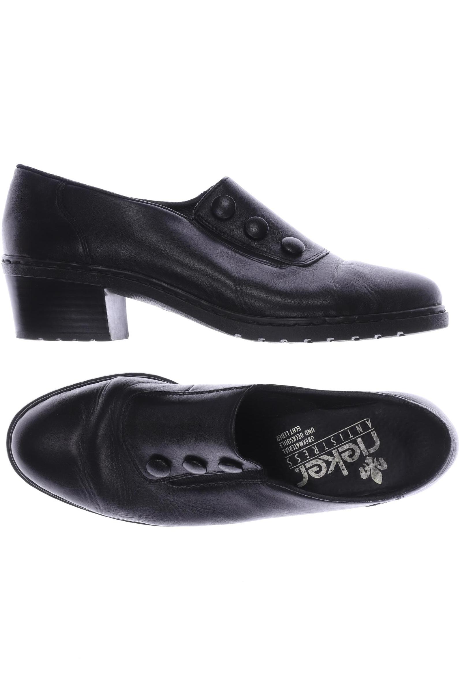 

Rieker Damen Halbschuh, schwarz