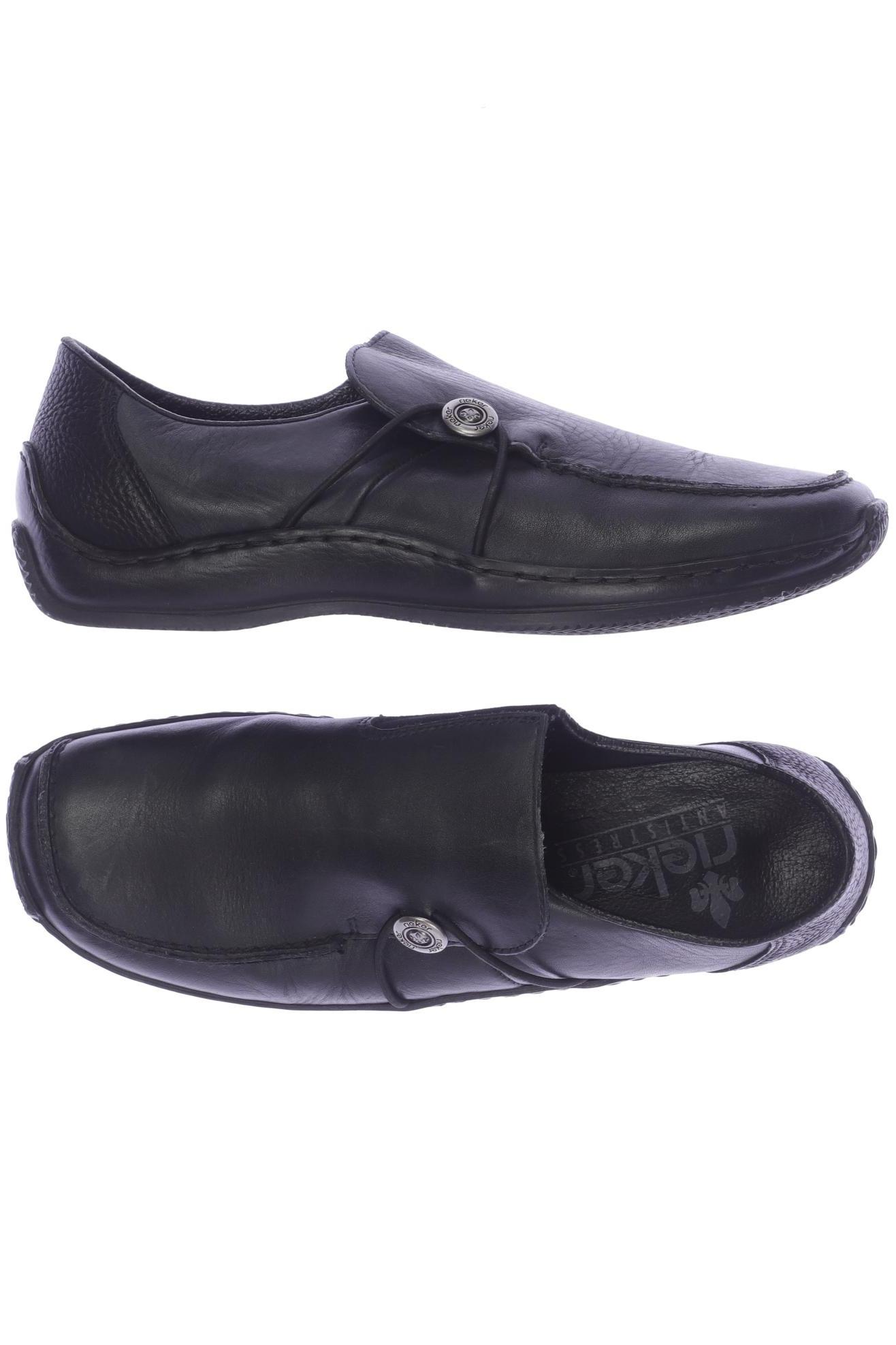 

Rieker Damen Halbschuh, schwarz, Gr. 38