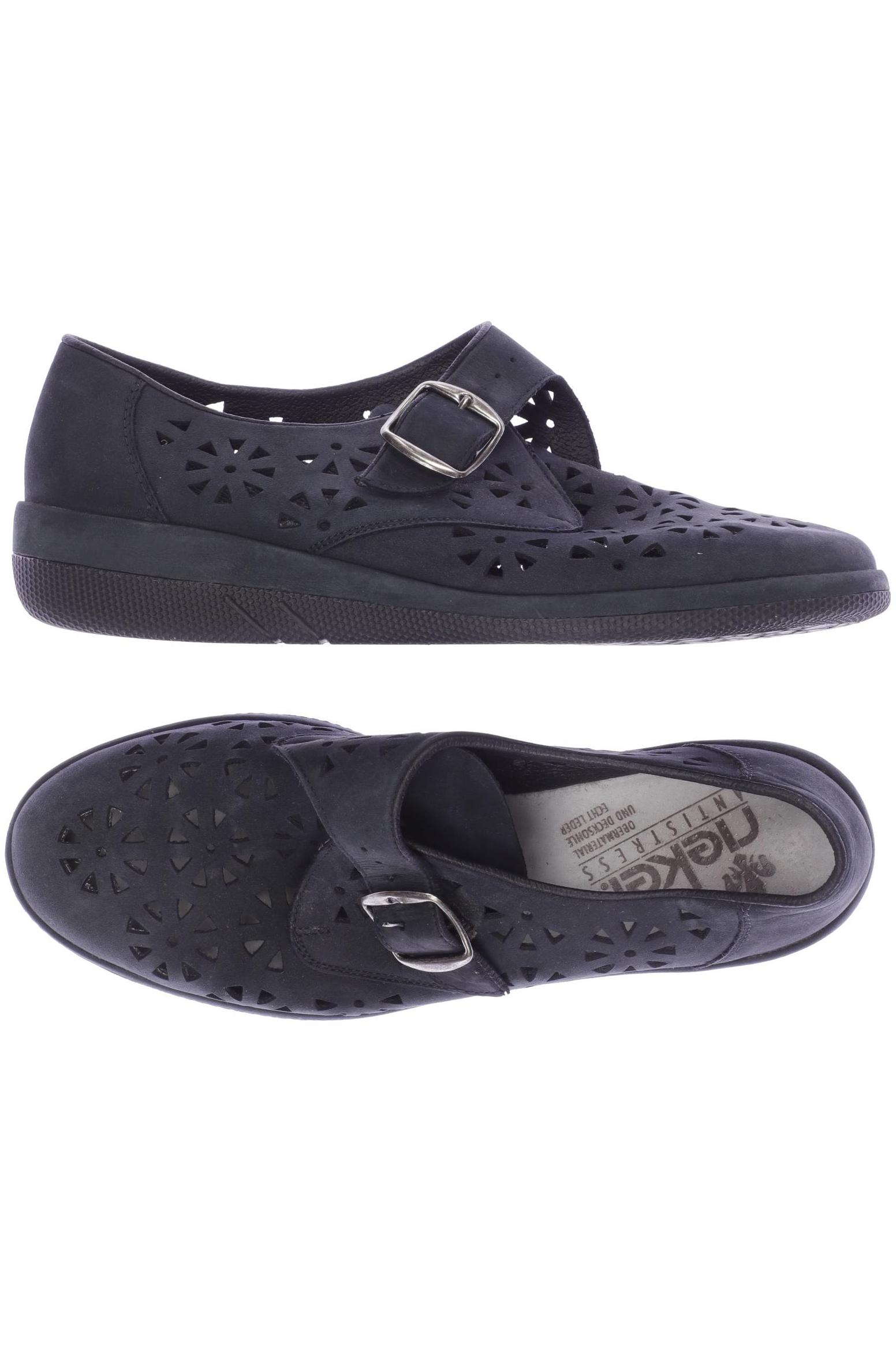 

Rieker Damen Halbschuh, marineblau, Gr. 6.5