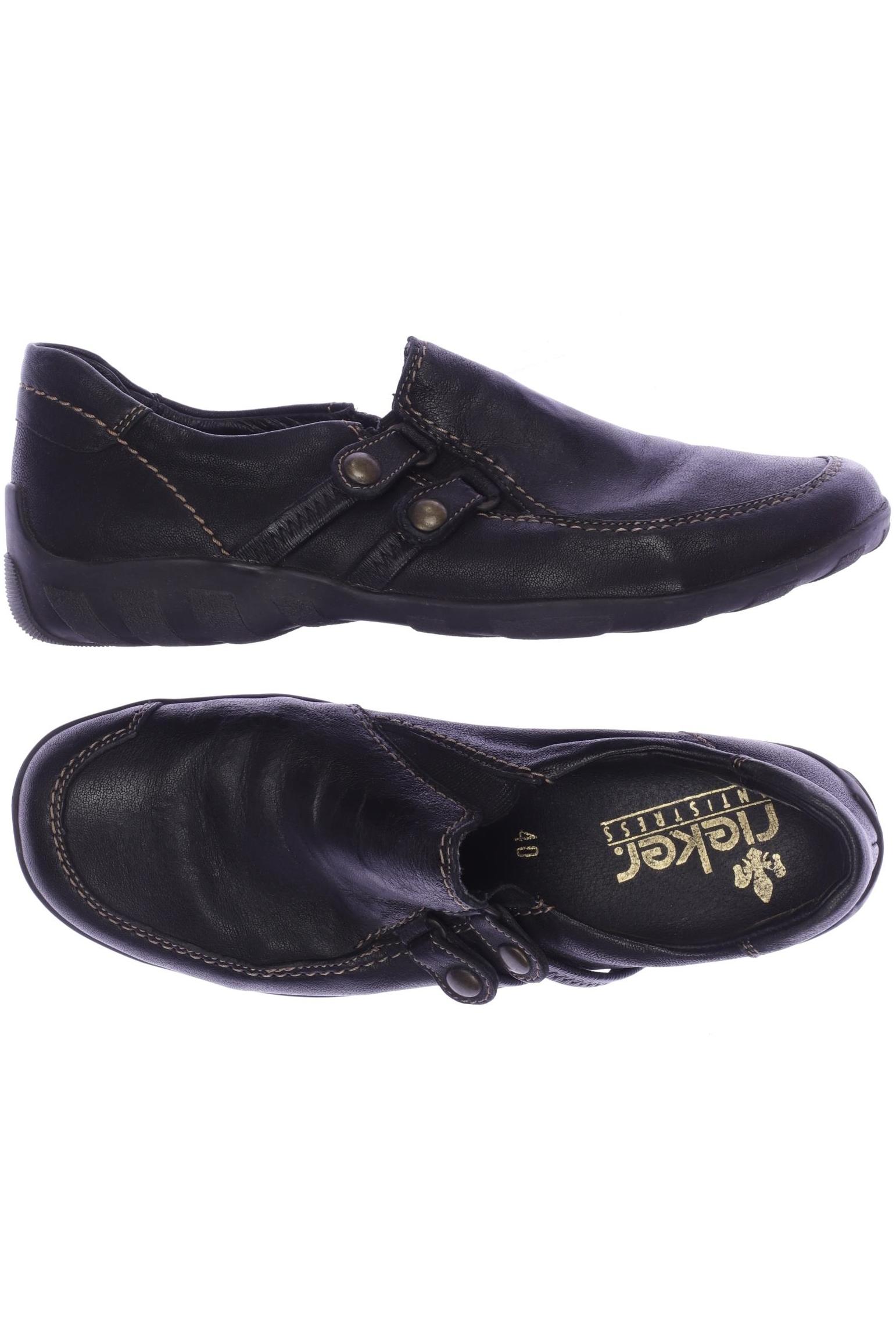 

Rieker Damen Halbschuh, schwarz, Gr. 40