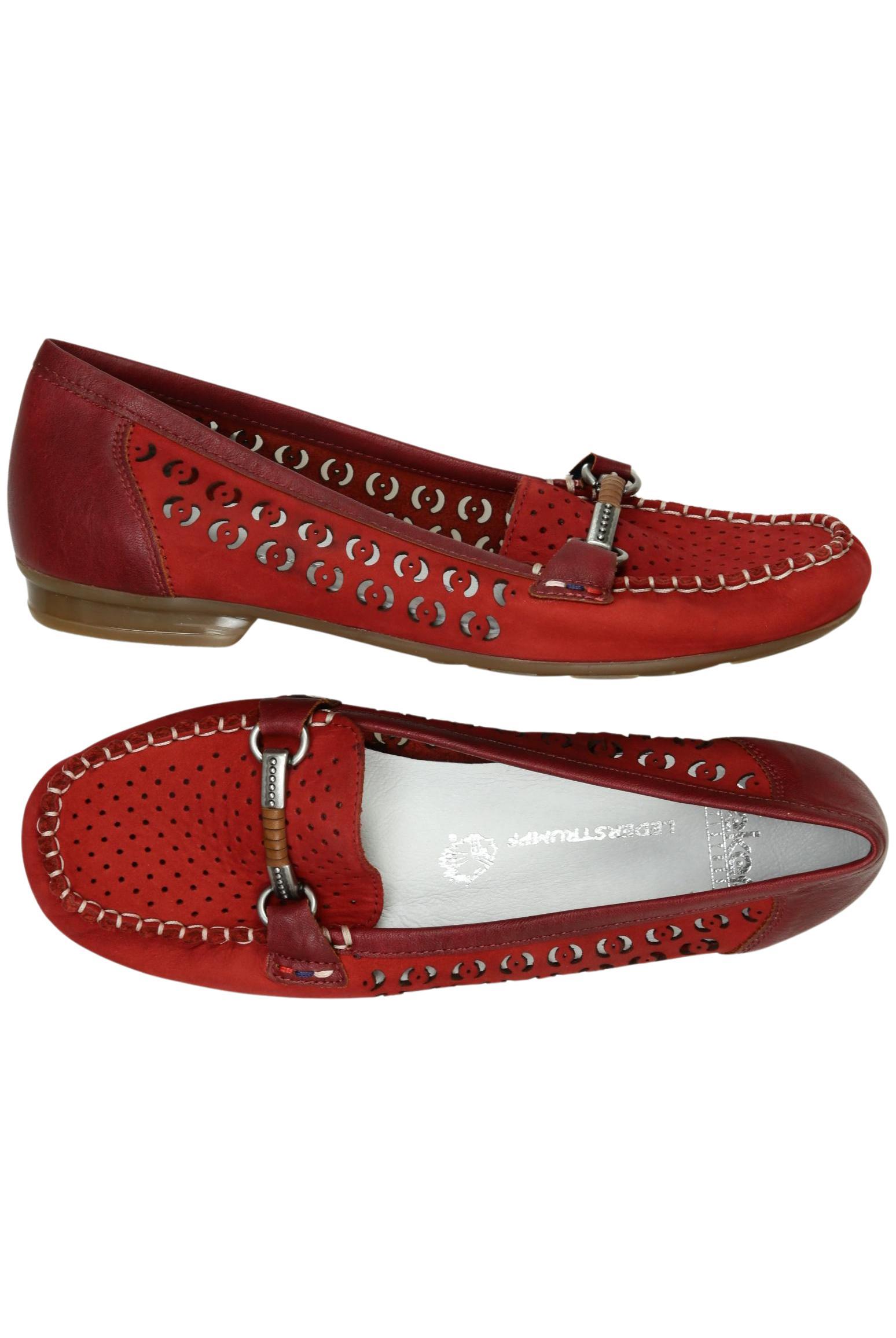 

Rieker Damen Halbschuh, rot, Gr. 40