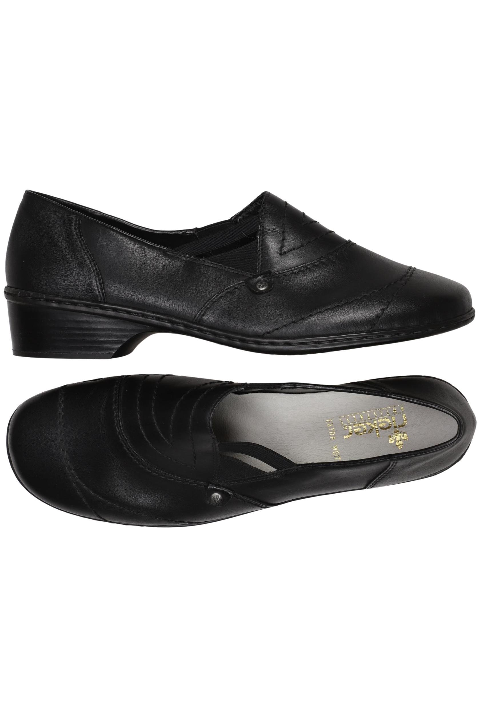 

Rieker Damen Halbschuh, schwarz, Gr. 42