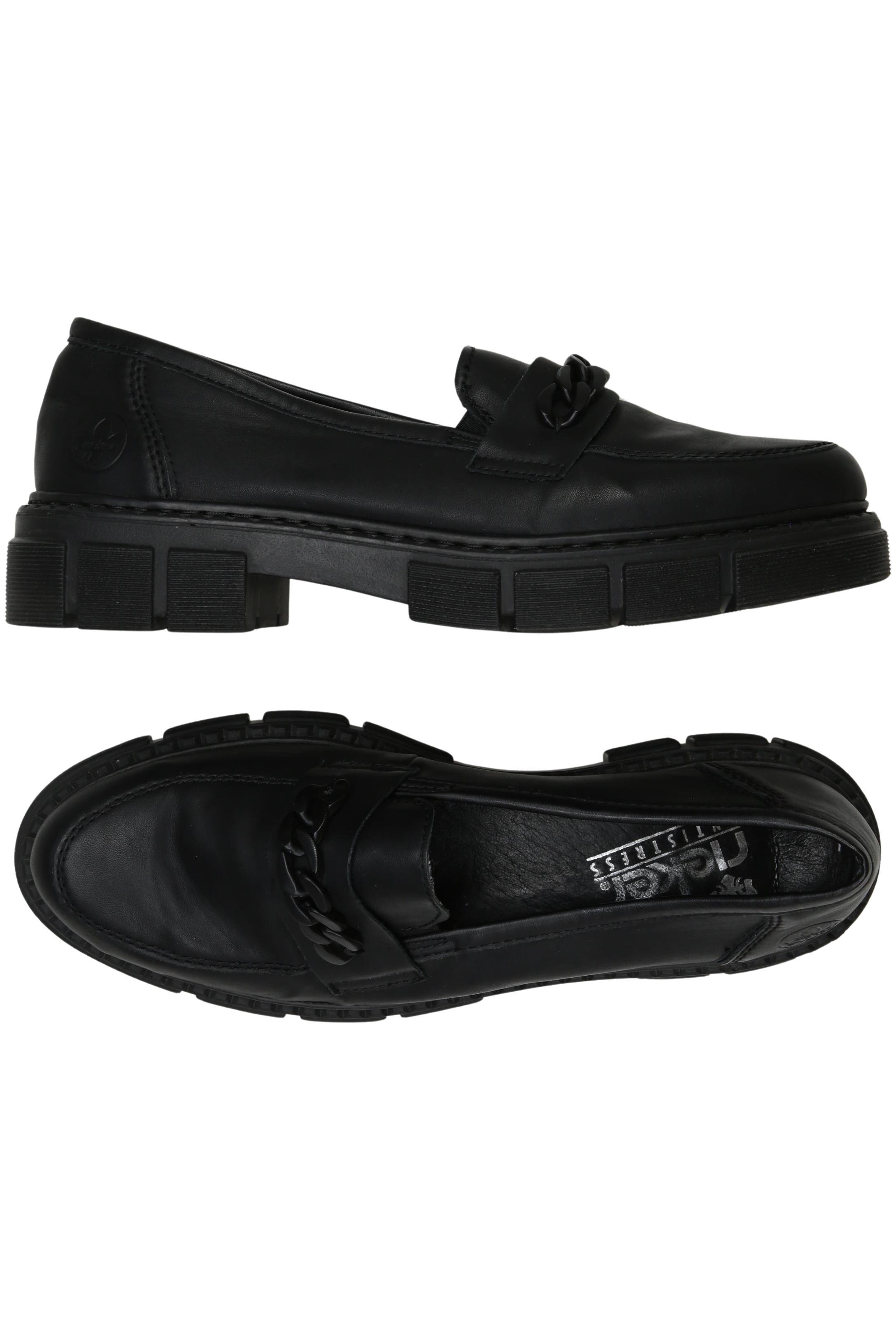 

Rieker Damen Halbschuh, schwarz, Gr. 42