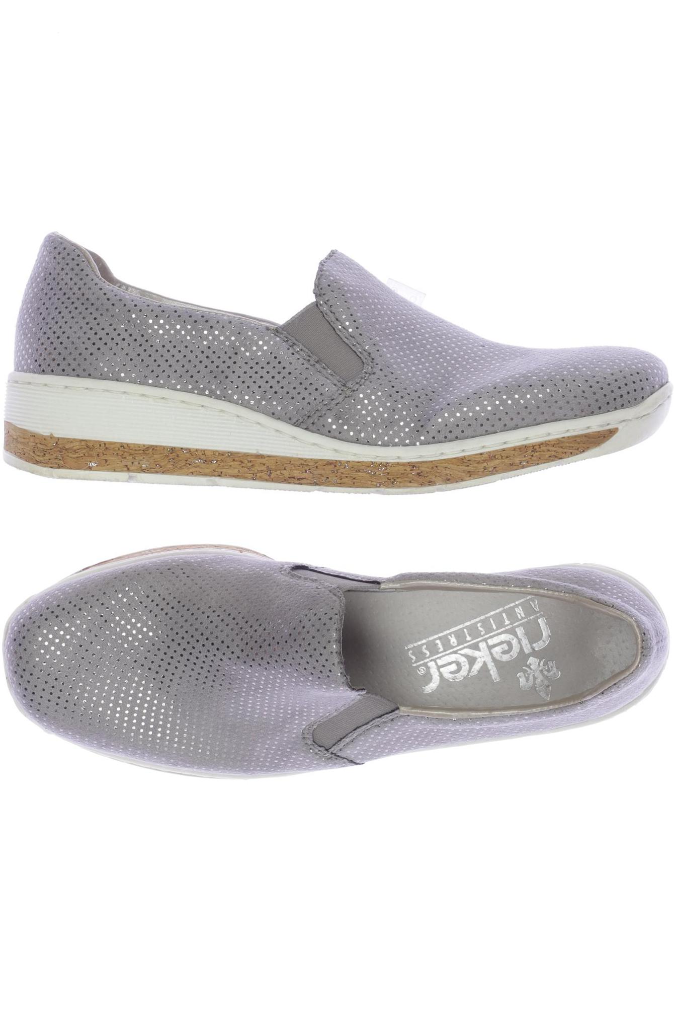 

Rieker Damen Halbschuh, grau, Gr. 37