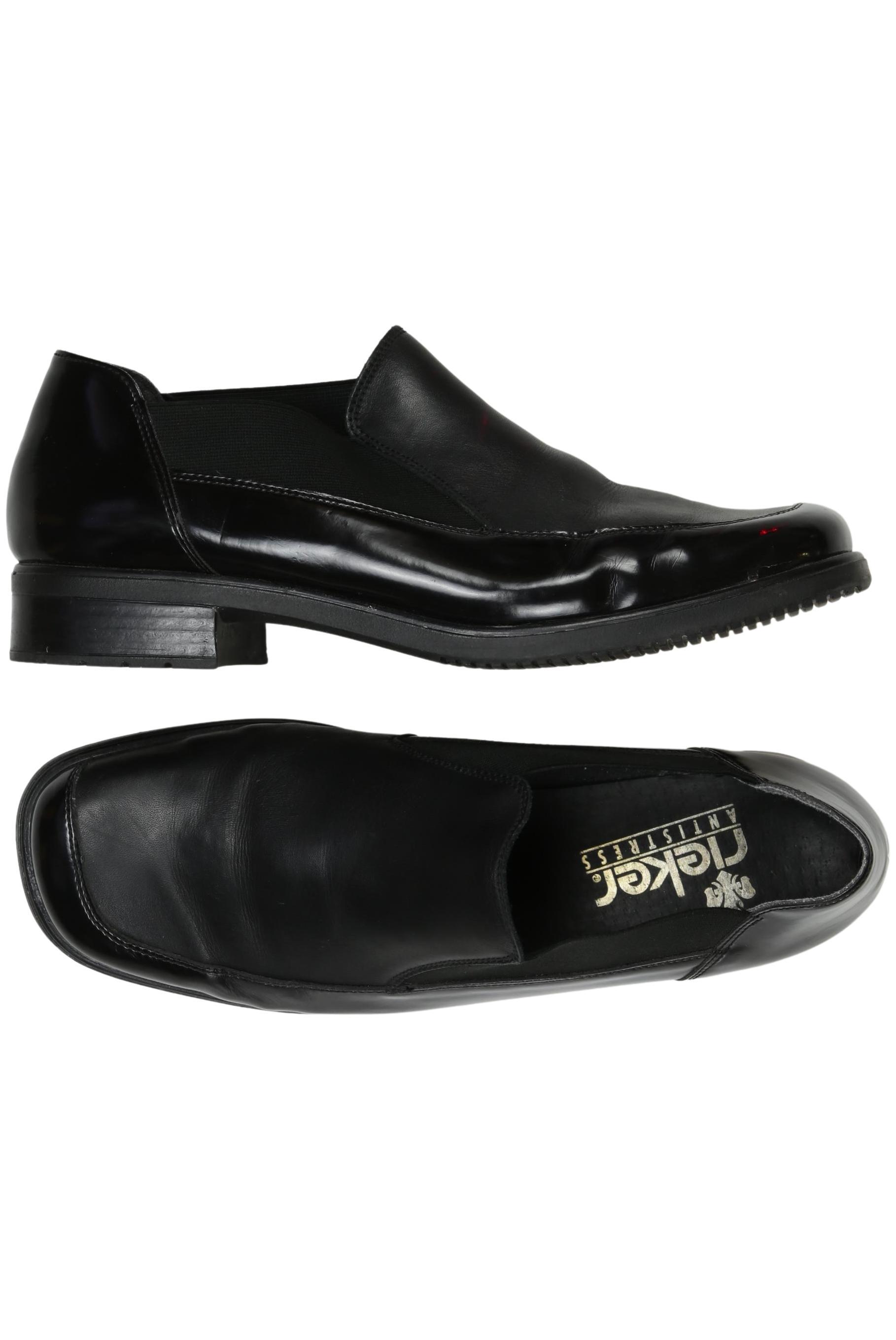 

Rieker Damen Halbschuh, schwarz, Gr. 41.5