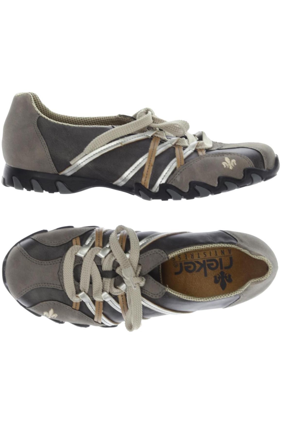 

Rieker Damen Halbschuh, grau, Gr. 36