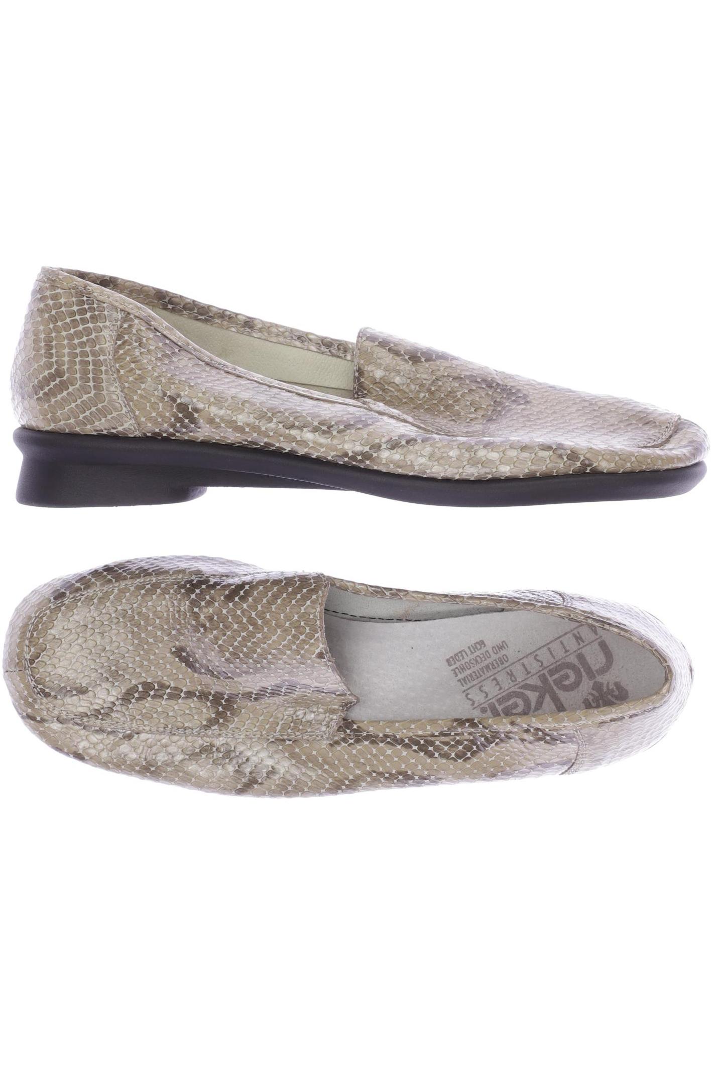 

Rieker Damen Halbschuh, beige, Gr. 37