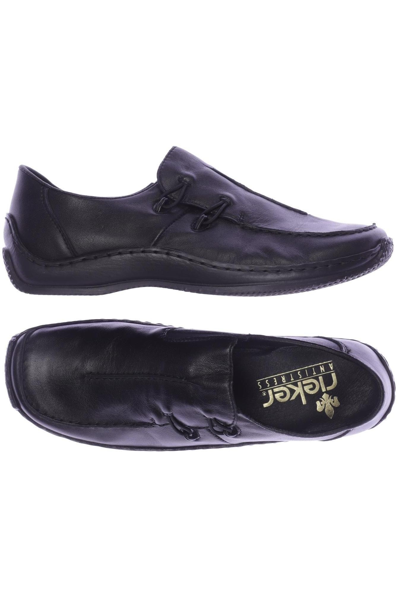 

Rieker Damen Halbschuh, schwarz, Gr. 38