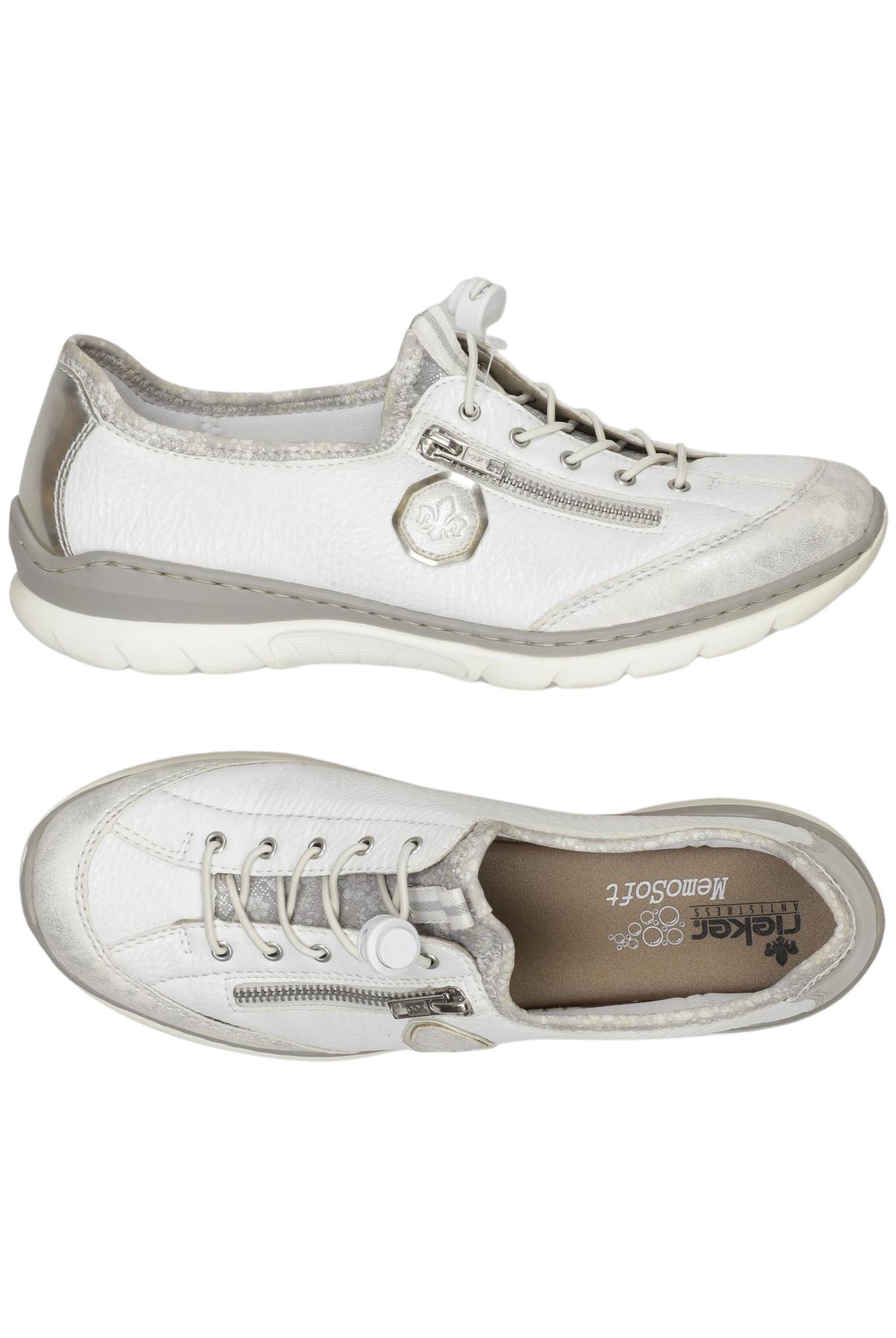

Rieker Damen Halbschuh, weiß, Gr. 42