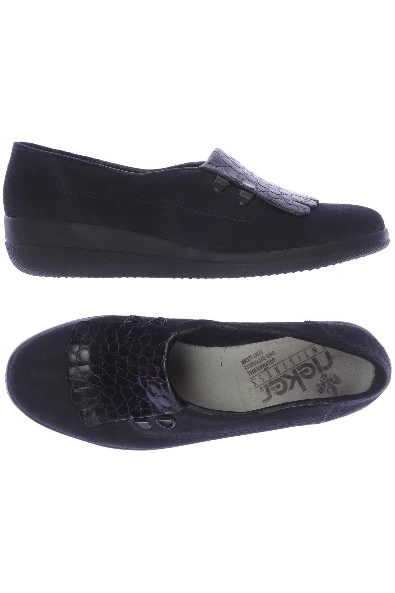 

Rieker Damen Halbschuh, marineblau, Gr. 5