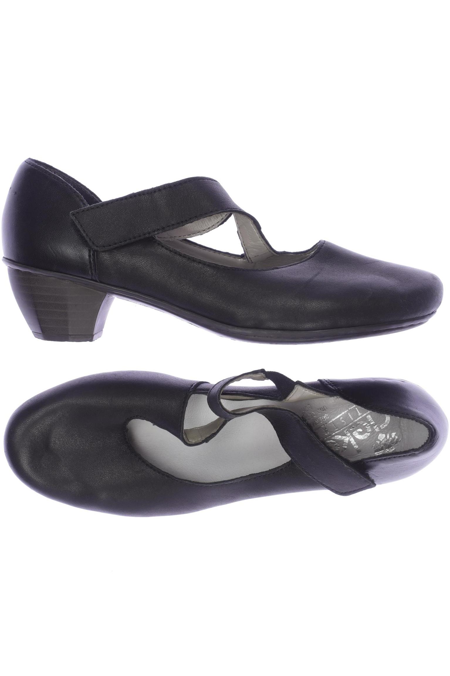 

Rieker Damen Halbschuh, schwarz, Gr. 37