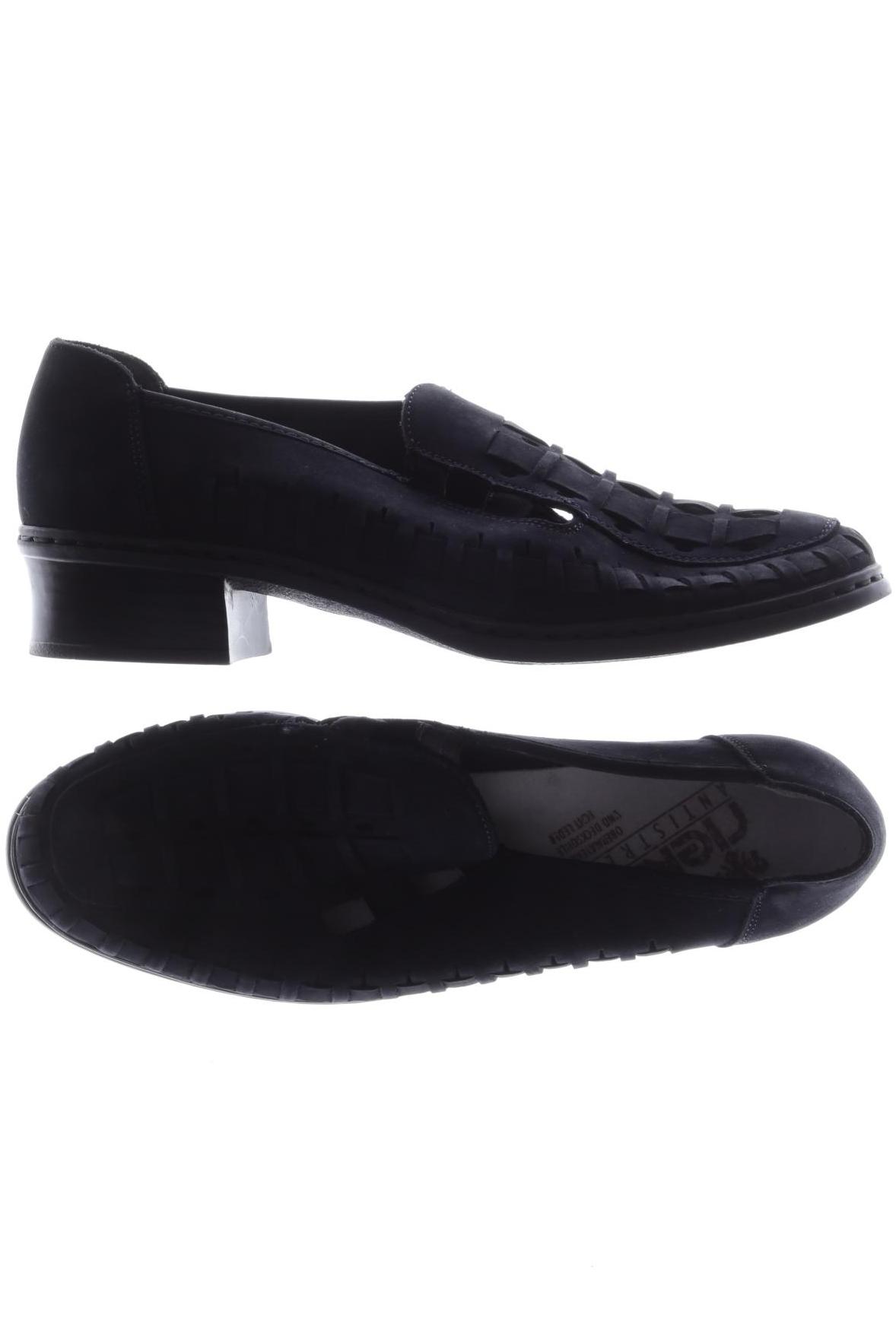 

Rieker Damen Halbschuh, schwarz, Gr. 6