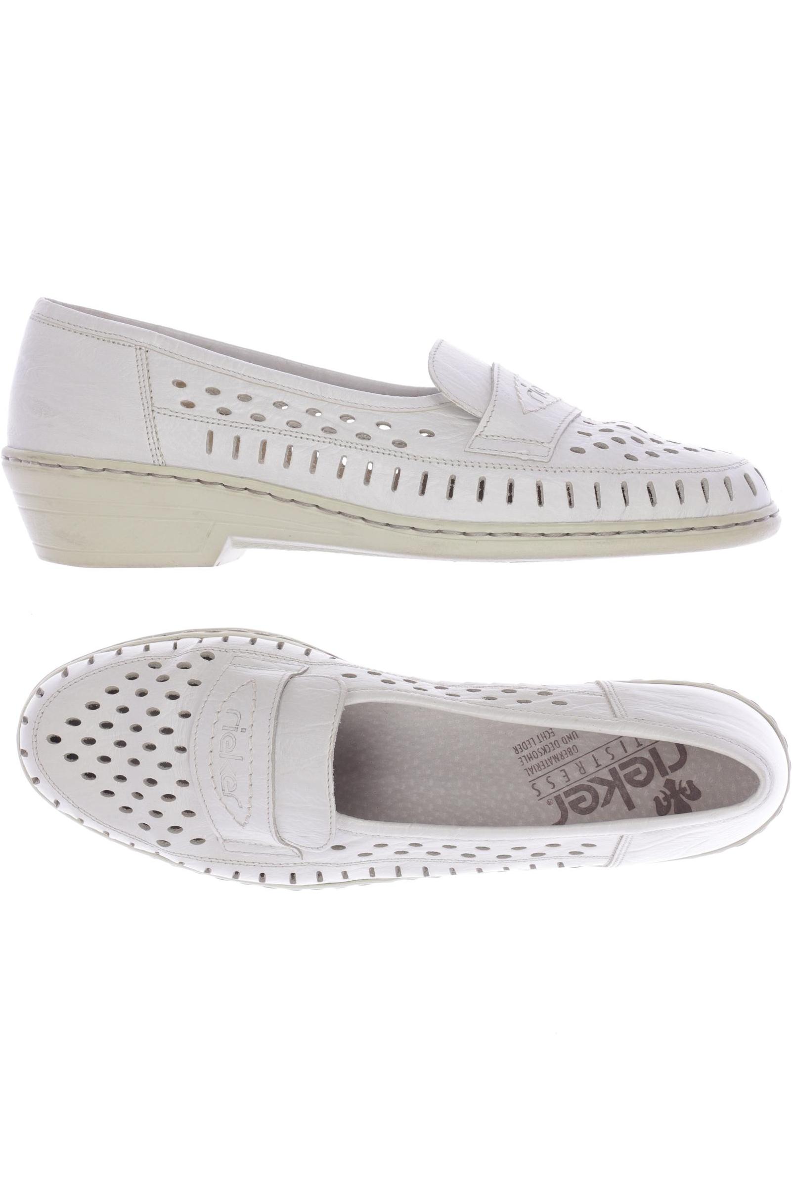 

Rieker Damen Halbschuh, weiß