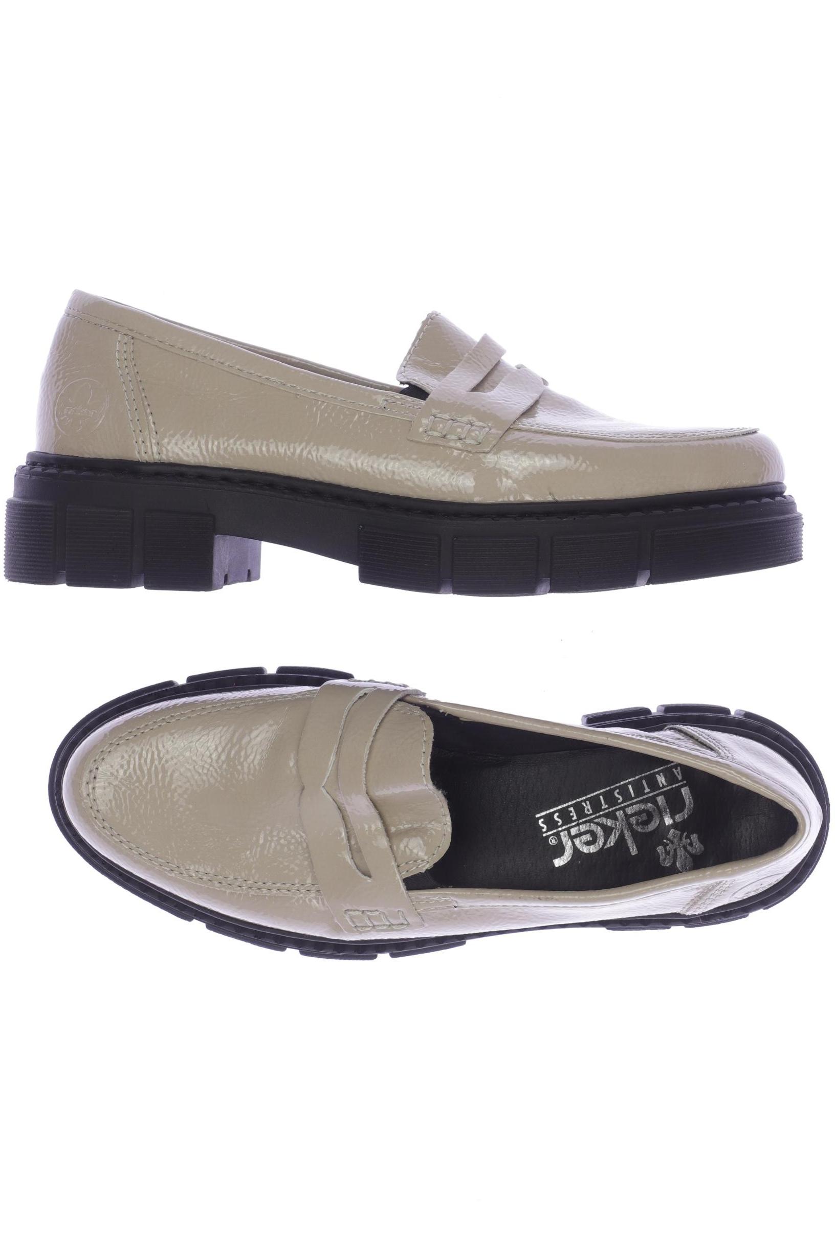 

Rieker Damen Halbschuh, beige, Gr. 38