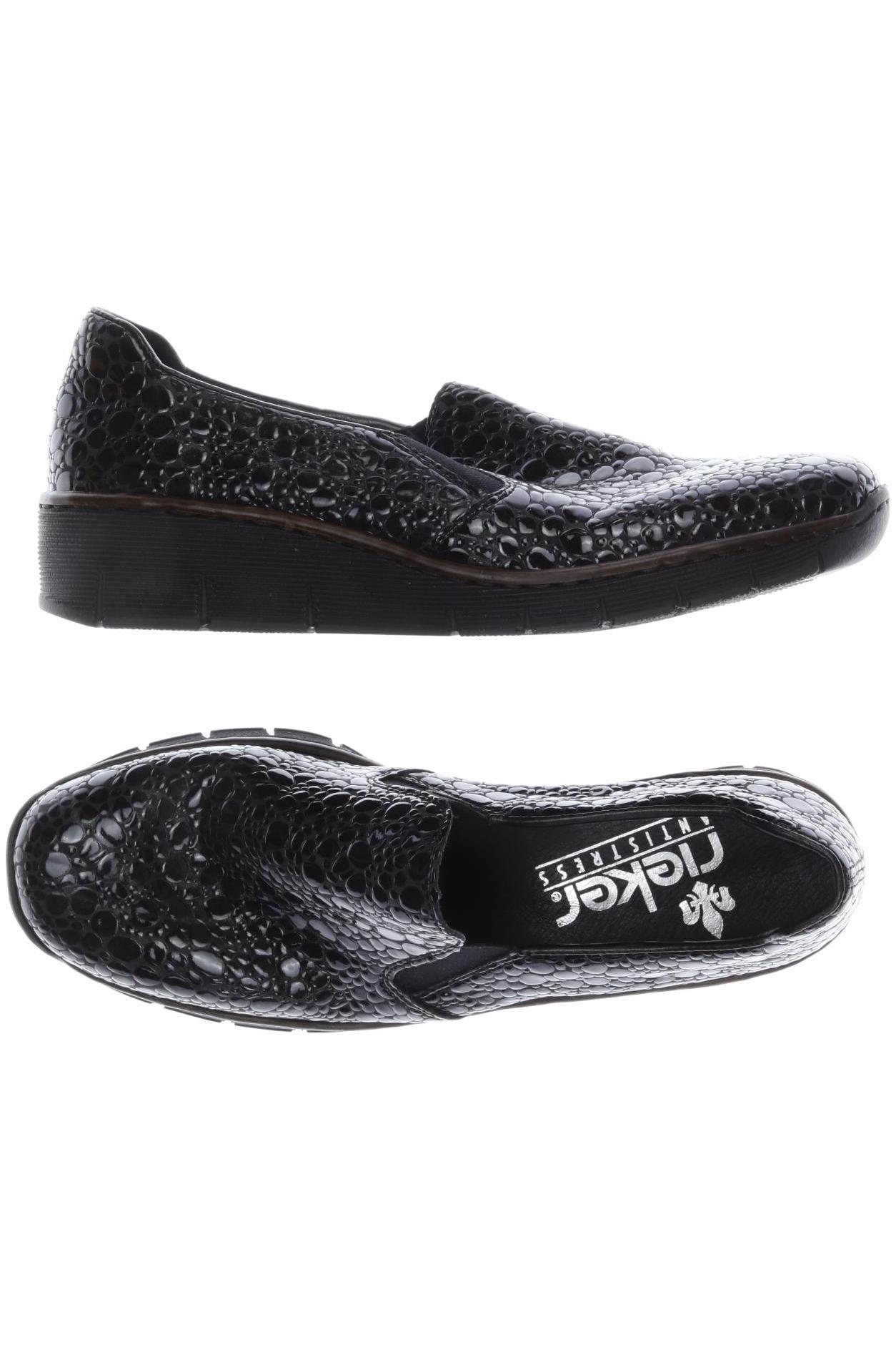 

Rieker Damen Halbschuh, schwarz, Gr. 37