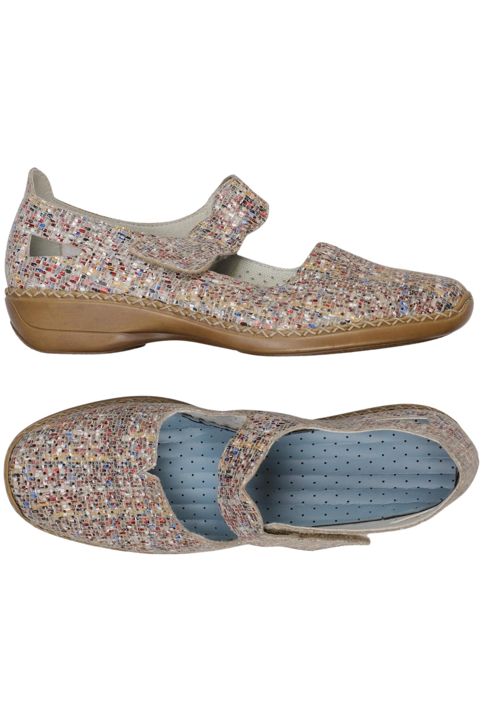 

Rieker Damen Halbschuh, beige, Gr. 39