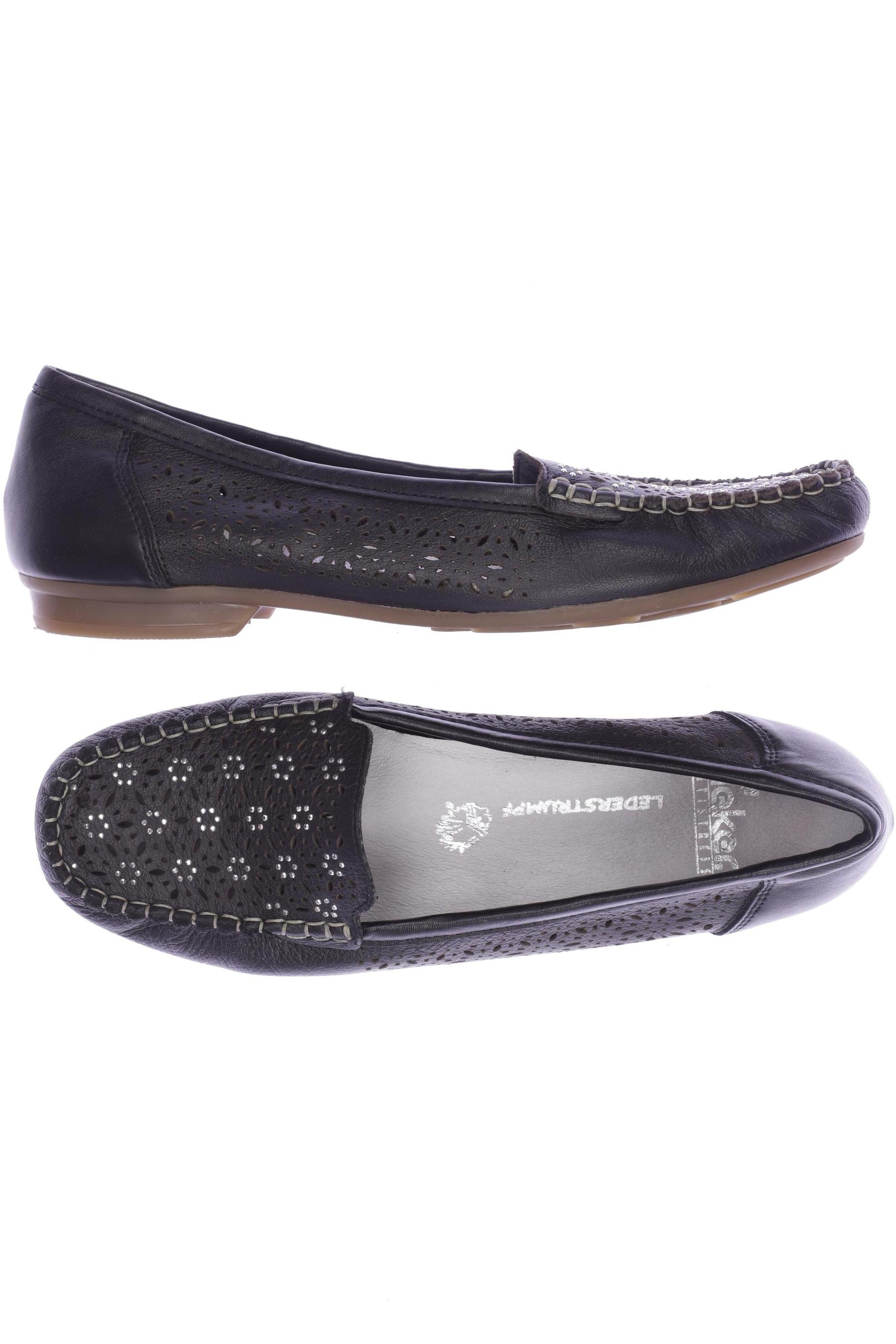 

Rieker Damen Halbschuh, schwarz, Gr. 41