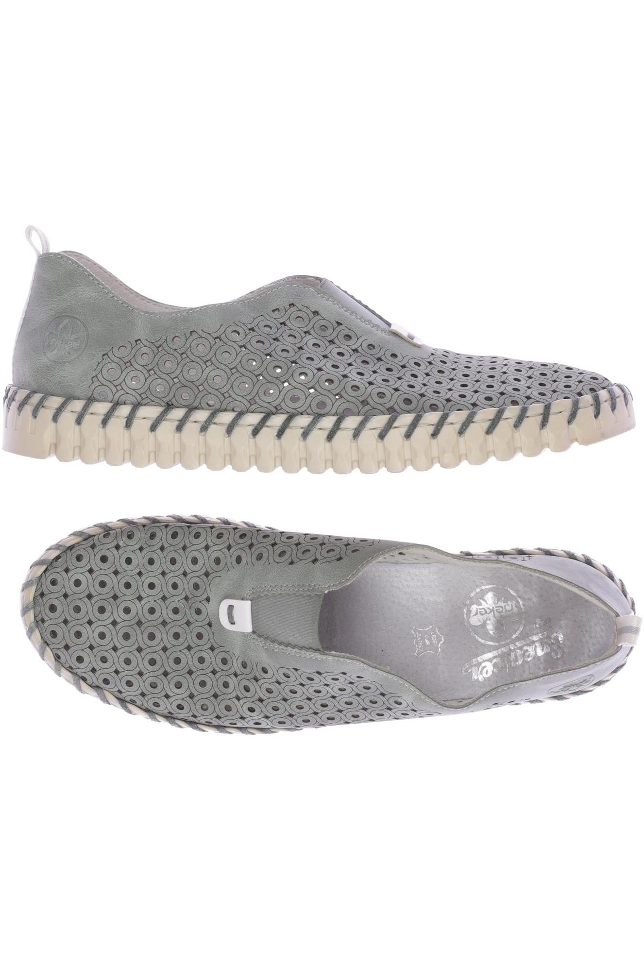 

Rieker Damen Halbschuh, hellgrün, Gr. 6