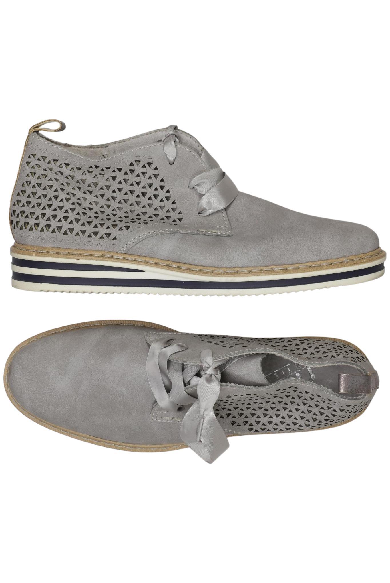 

Rieker Damen Halbschuh, grau, Gr. 37