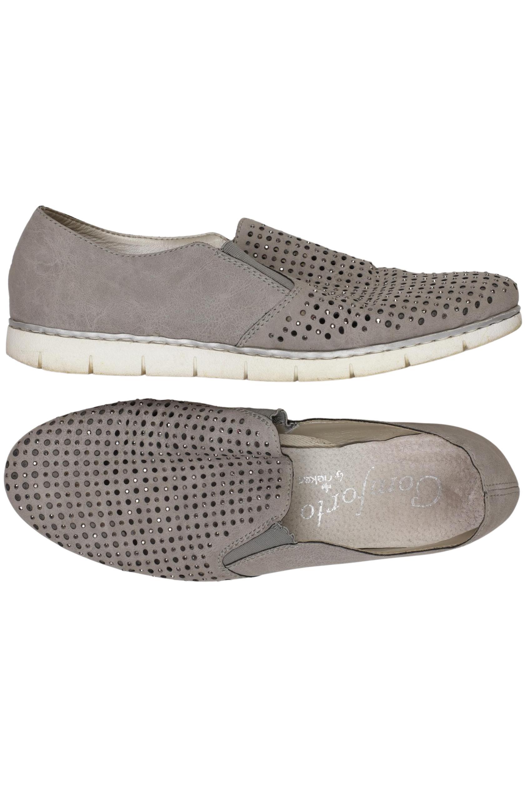 

Rieker Damen Halbschuh, grau, Gr. 42