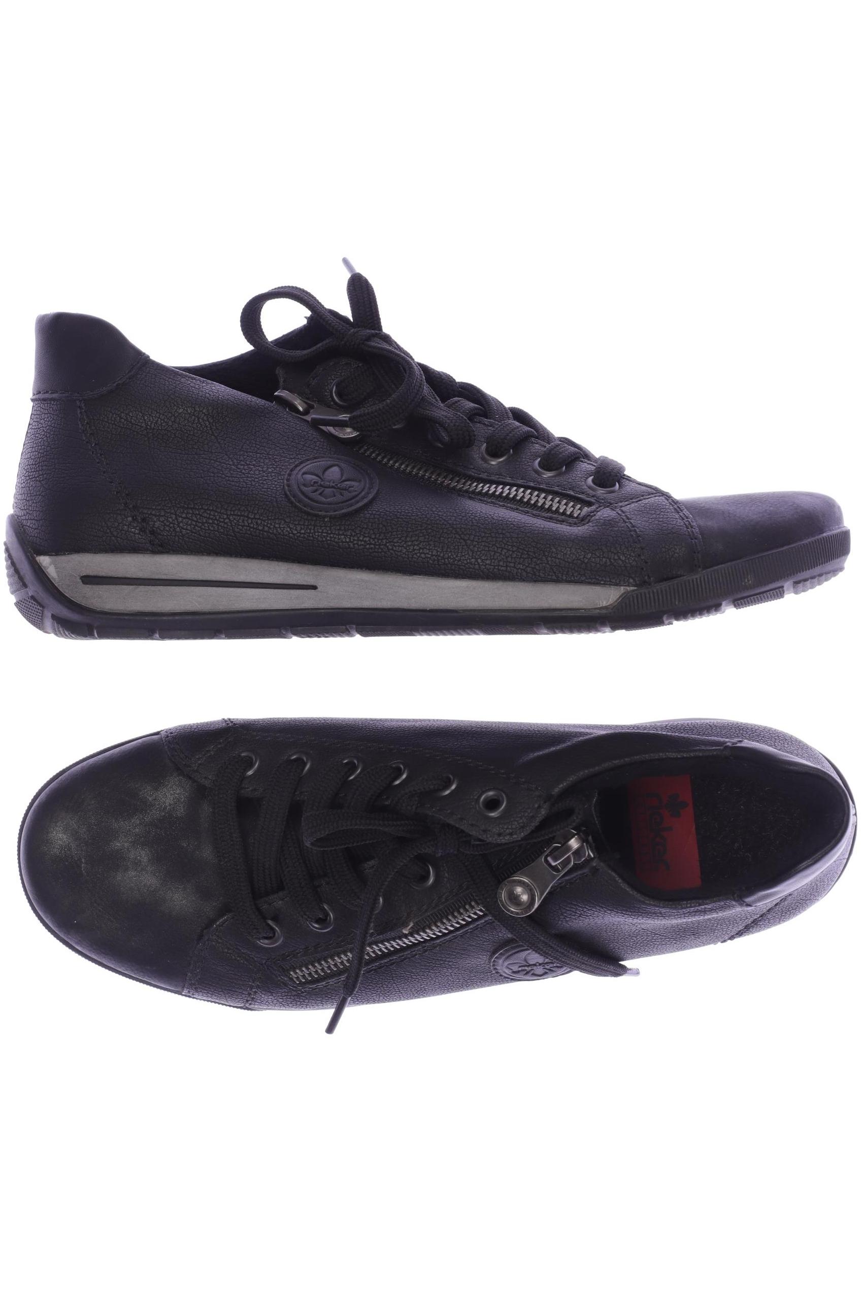 

Rieker Damen Halbschuh, schwarz, Gr. 38